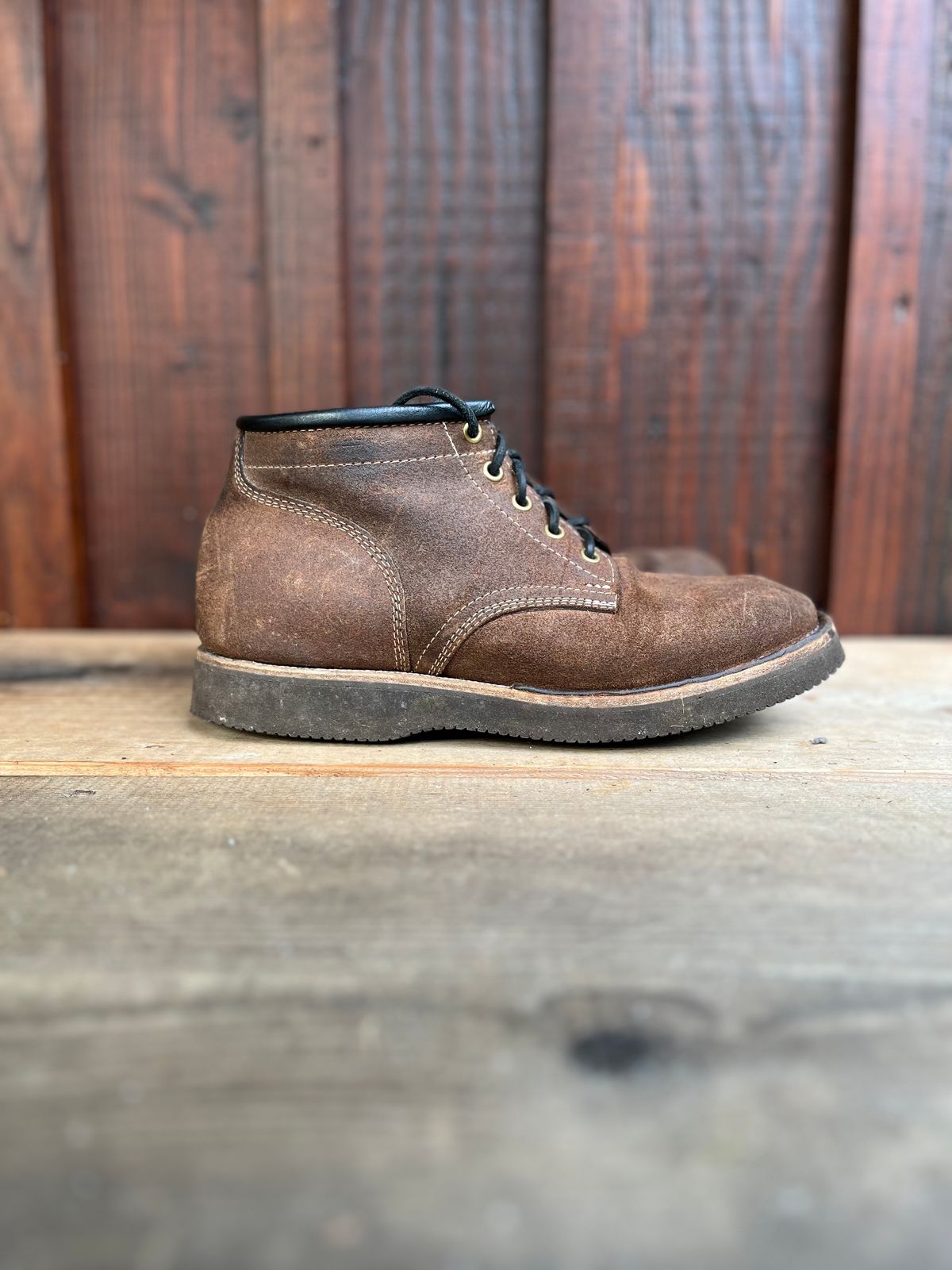 Photo by kendiamond on November 1, 2023 of the Ken Diamond 1/2 Cut in Horween Kudu Chromexcel.