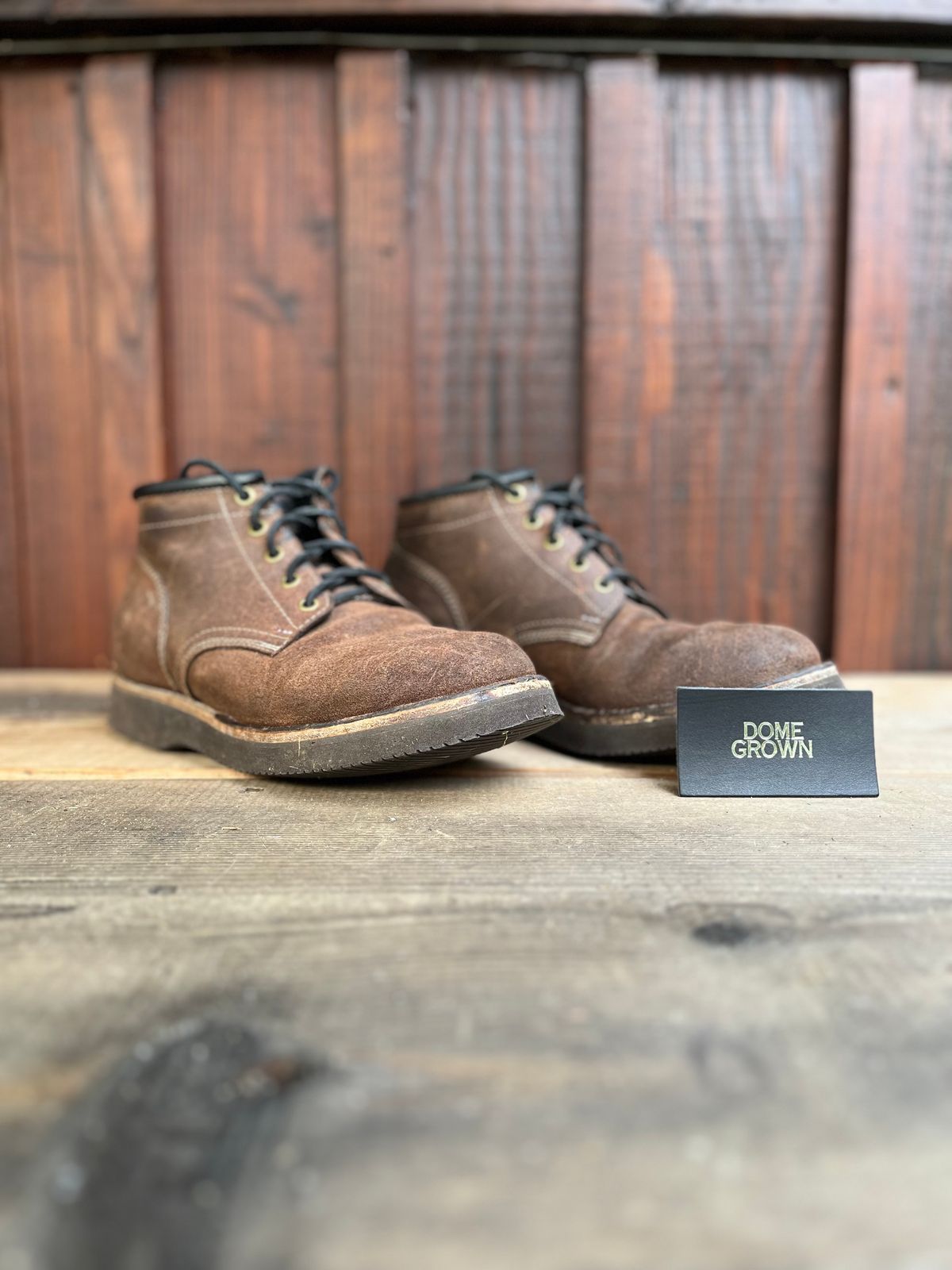 Photo by kendiamond on November 1, 2023 of the Ken Diamond 1/2 Cut in Horween Kudu Chromexcel.