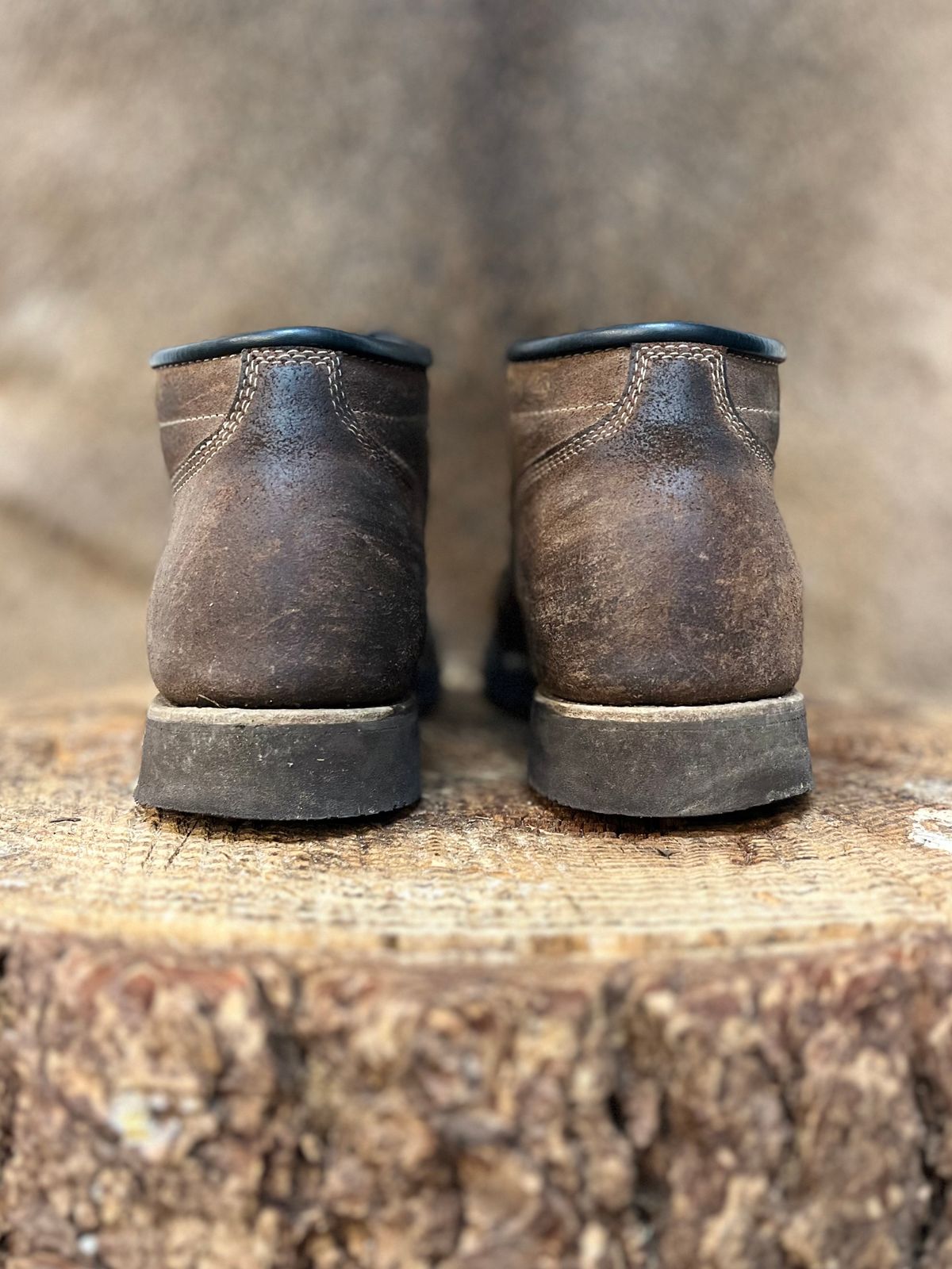 Photo by kendiamond on December 2, 2023 of the Ken Diamond 1/2 Cut in Horween Kudu Chromexcel.