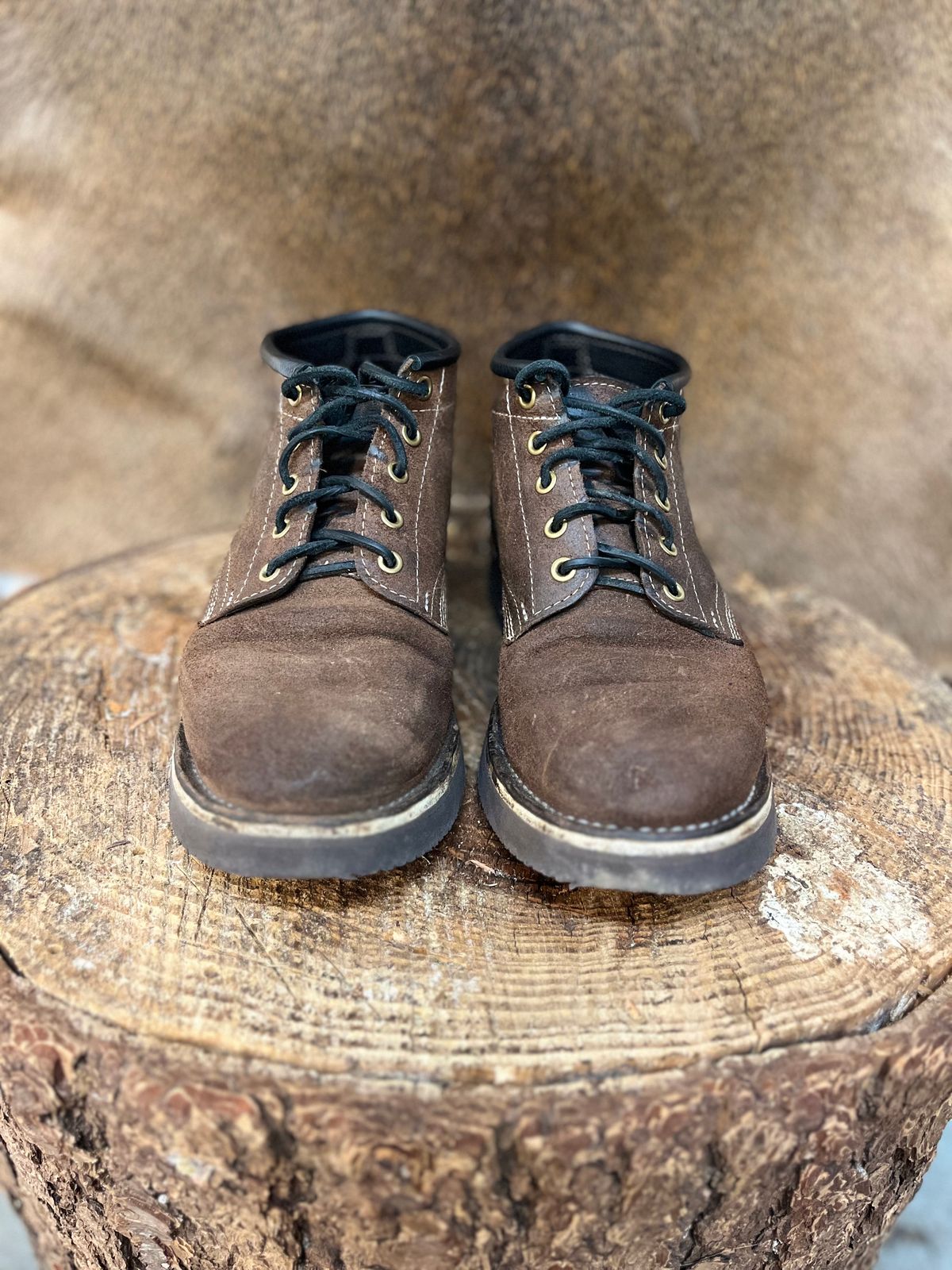 Photo by kendiamond on December 2, 2023 of the Ken Diamond 1/2 Cut in Horween Kudu Chromexcel.