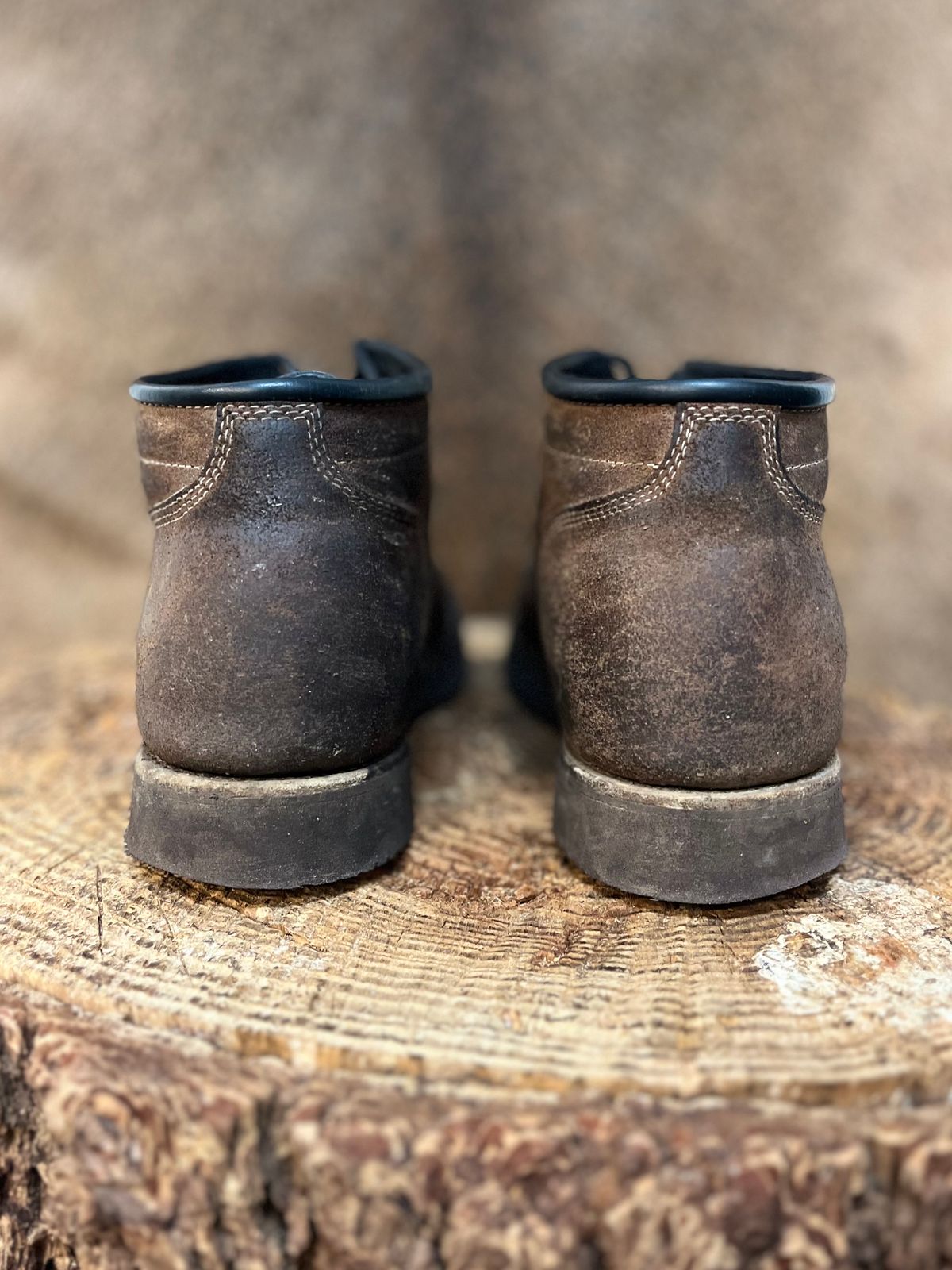 Photo by kendiamond on January 4, 2024 of the Ken Diamond 1/2 Cut in Horween Kudu Chromexcel.