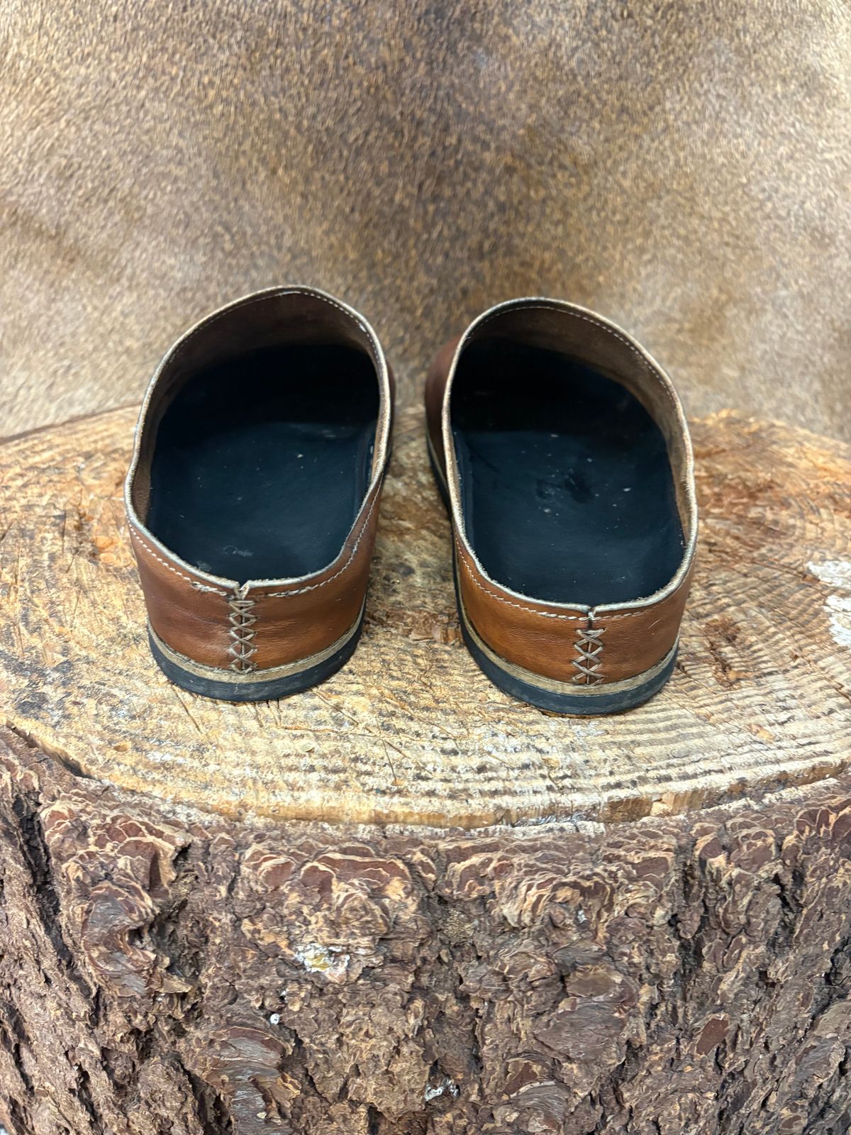 Photo by kendiamond on December 2, 2025 of the Ken Diamond Slipper in Horween Tan Latigo.