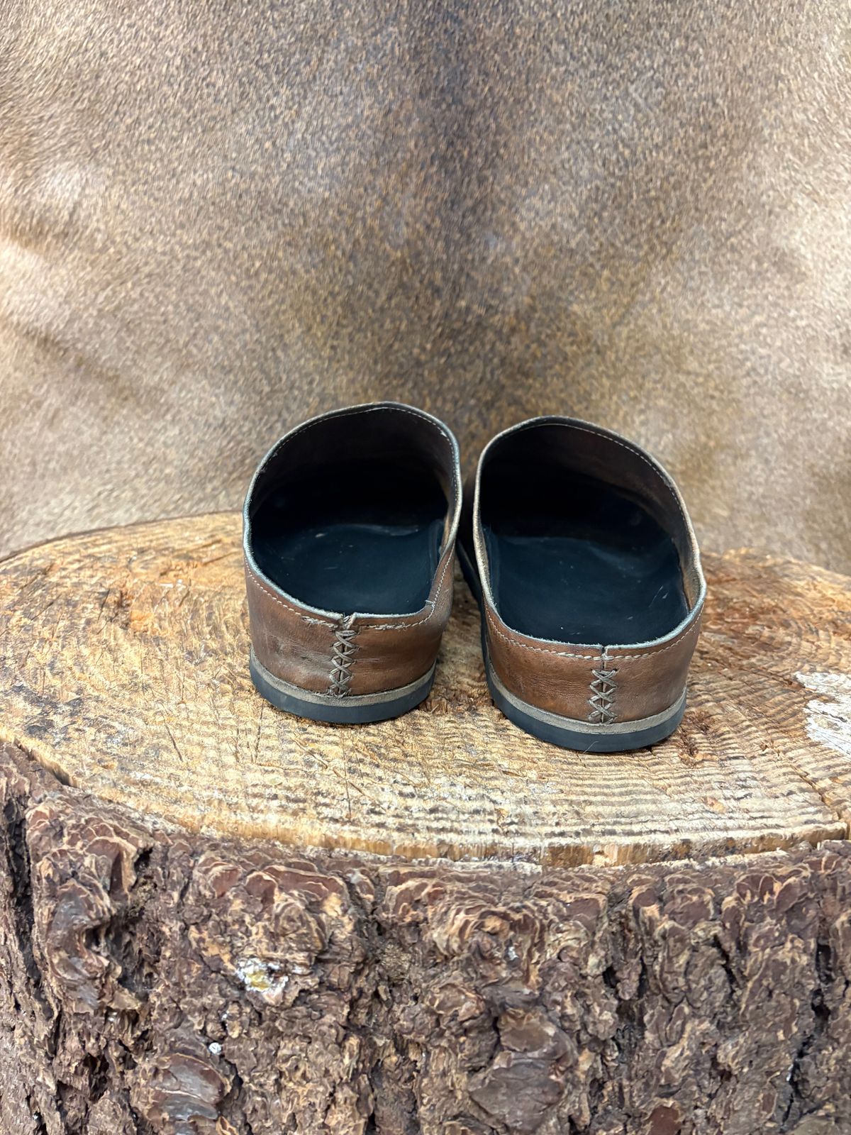 Photo by kendiamond on March 5, 2026 of the Ken Diamond Slipper in Horween Tan Latigo.