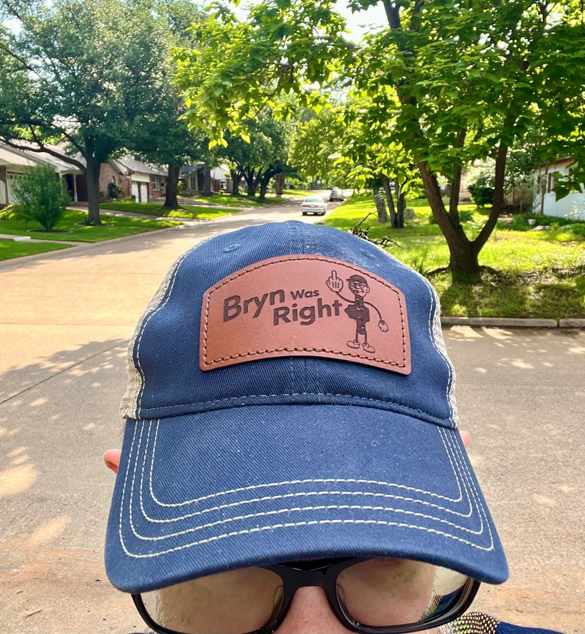 Photo by itsyaboisqueak on May 5, 2025 of the Viberg Bryn Was Right Hat in Basic Brown Junk Leather & Cheap Fabric.