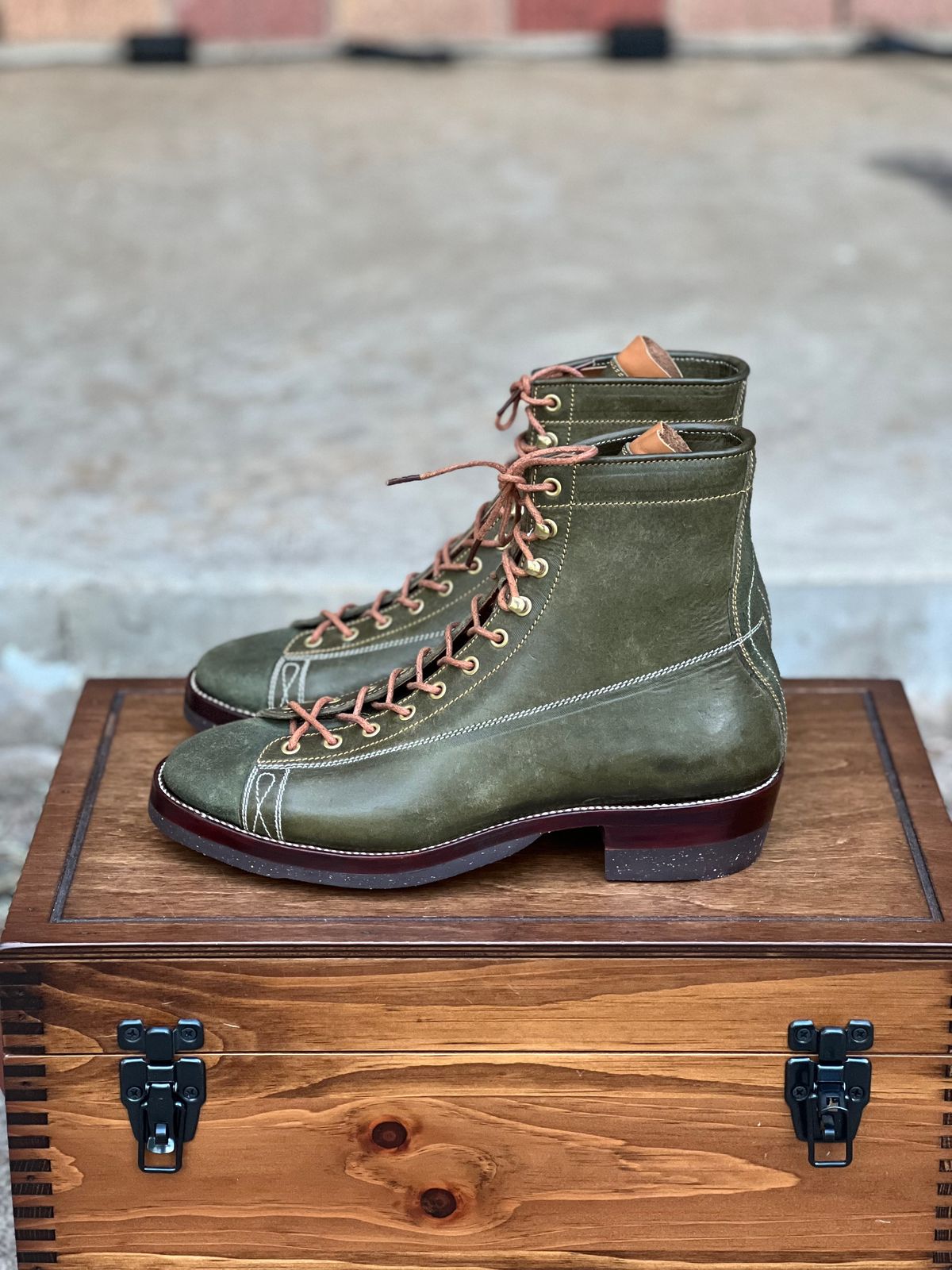 Photo by itsyaboisqueak on July 26, 2025 of the Fortis Boots Wukong in Badalassi Carlo Oliva Pueblo.