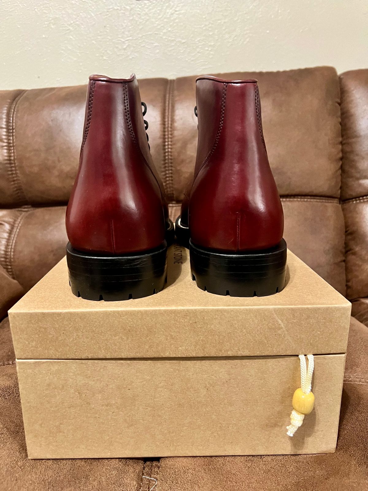 Photo by itsyaboisqueak on November 17, 2023 of the Grant Stone Garrison Boot in Horween Color 8 Chromexcel.