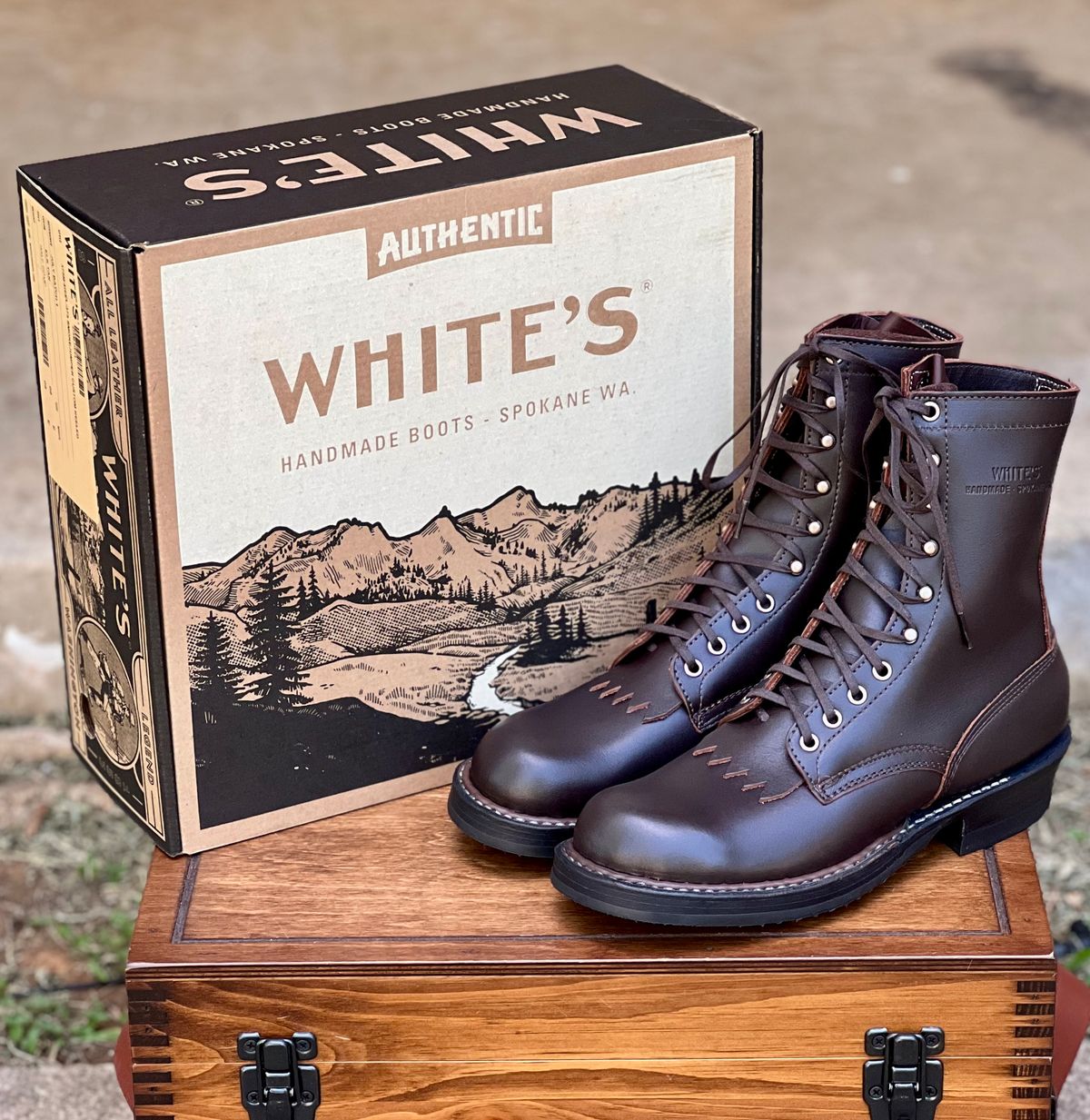 Photo by itsyaboisqueak on September 15, 2025 of the White's Bounty Hunter in Seidel Elk Tan.