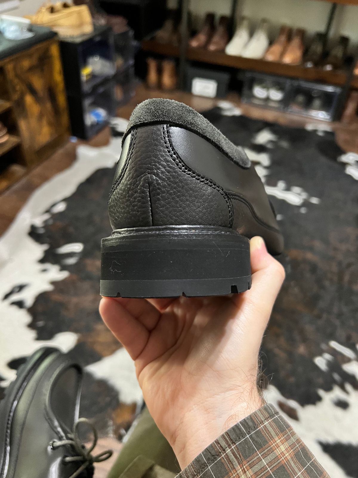 Photo by itsyaboisqueak on June 6, 2025 of the Regal Shoe & Co Haven x REGAL Shoe & Co. Tyrolean Low in ‘Clay’ Cowhide.
