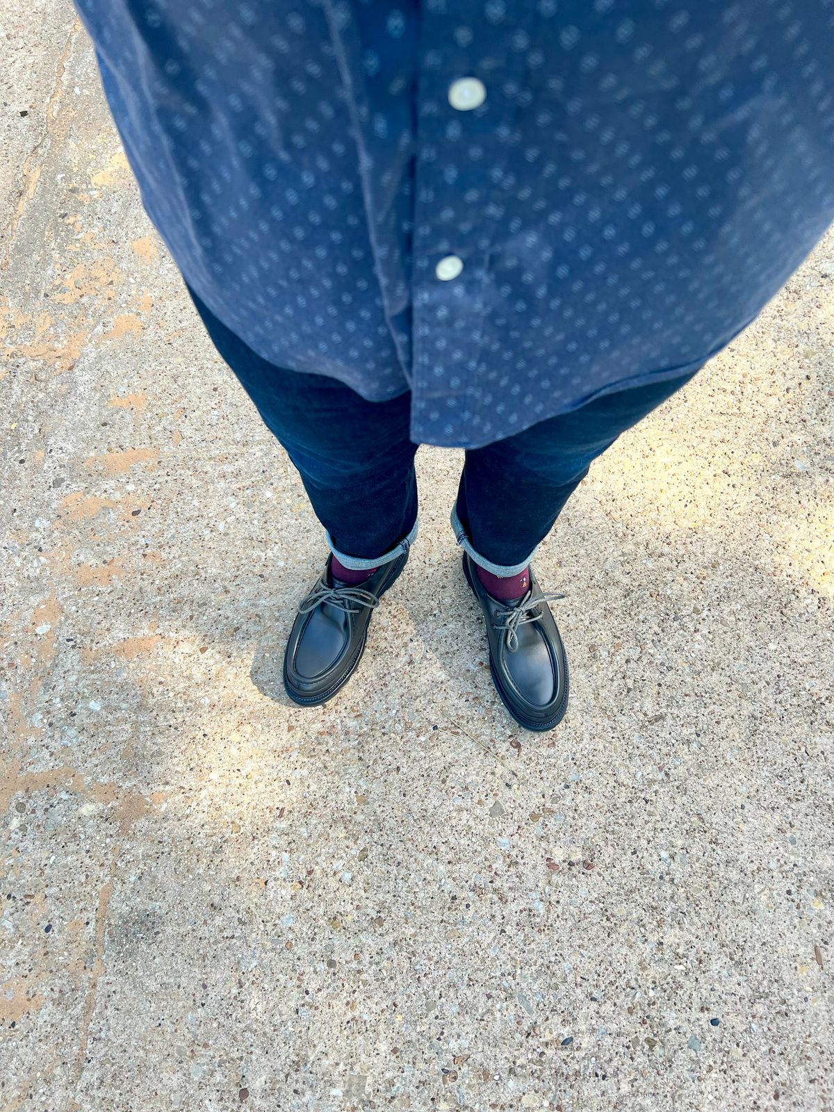 Photo by itsyaboisqueak on June 6, 2025 of the Regal Shoe & Co Haven x REGAL Shoe & Co. Tyrolean Low in ‘Clay’ Cowhide.