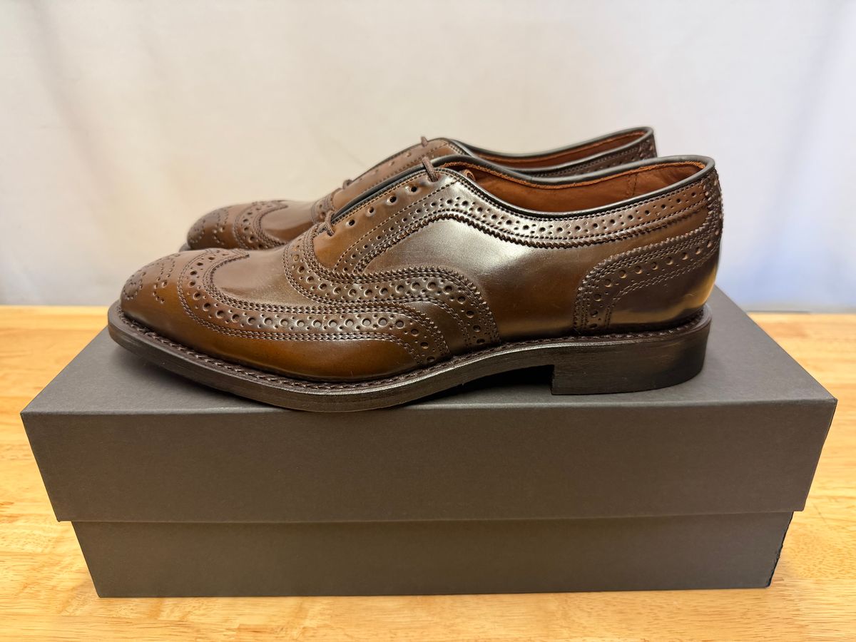 Photo by itsyaboisqueak on April 3, 2026 of the Allen Edmonds Cambridge in Horween Brown Shell Cordovan.