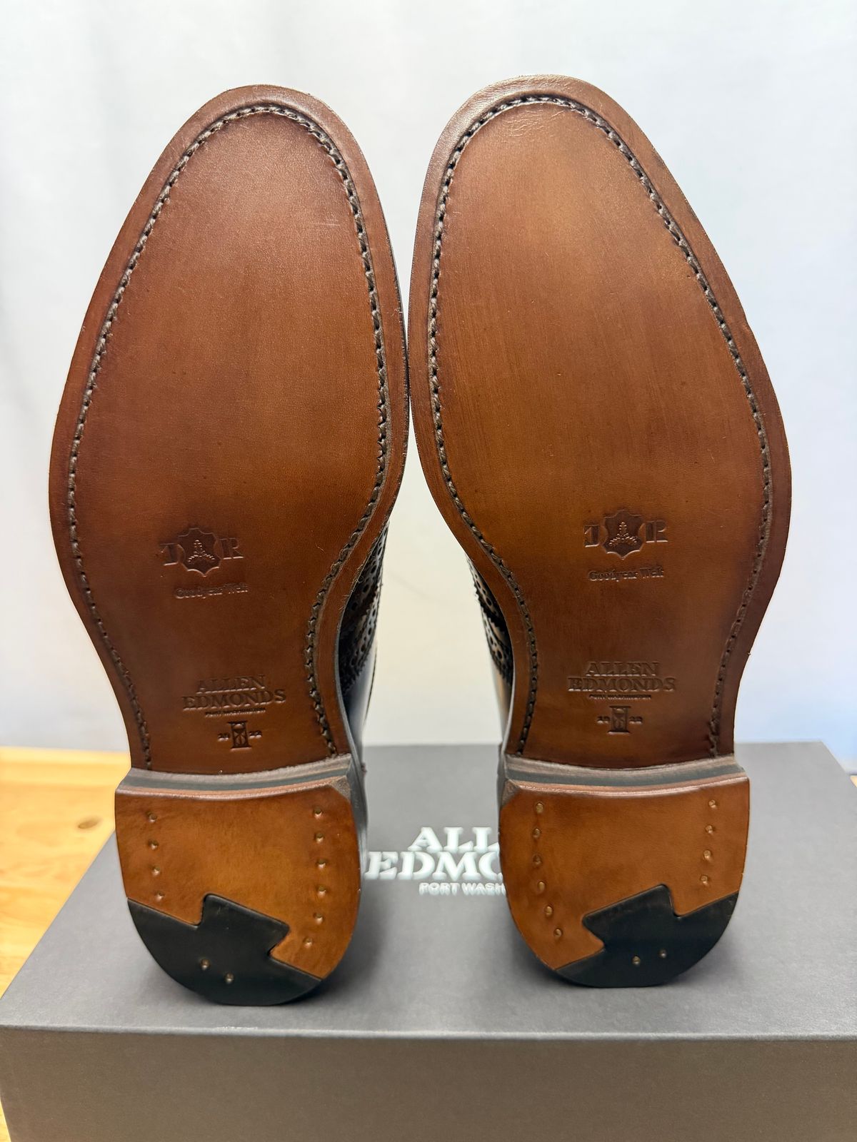 Photo by itsyaboisqueak on April 3, 2026 of the Allen Edmonds Cambridge in Horween Brown Shell Cordovan.