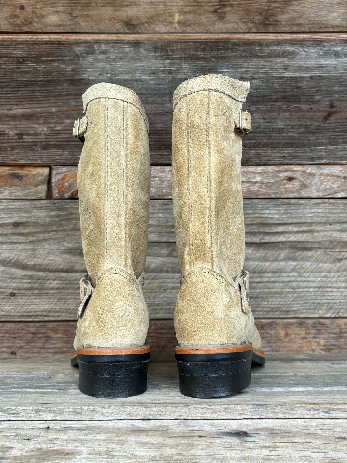 Photo by luutruc07 on October 1, 2024 of the Chippewa 11" Engineer Boot in Laramie Retan.