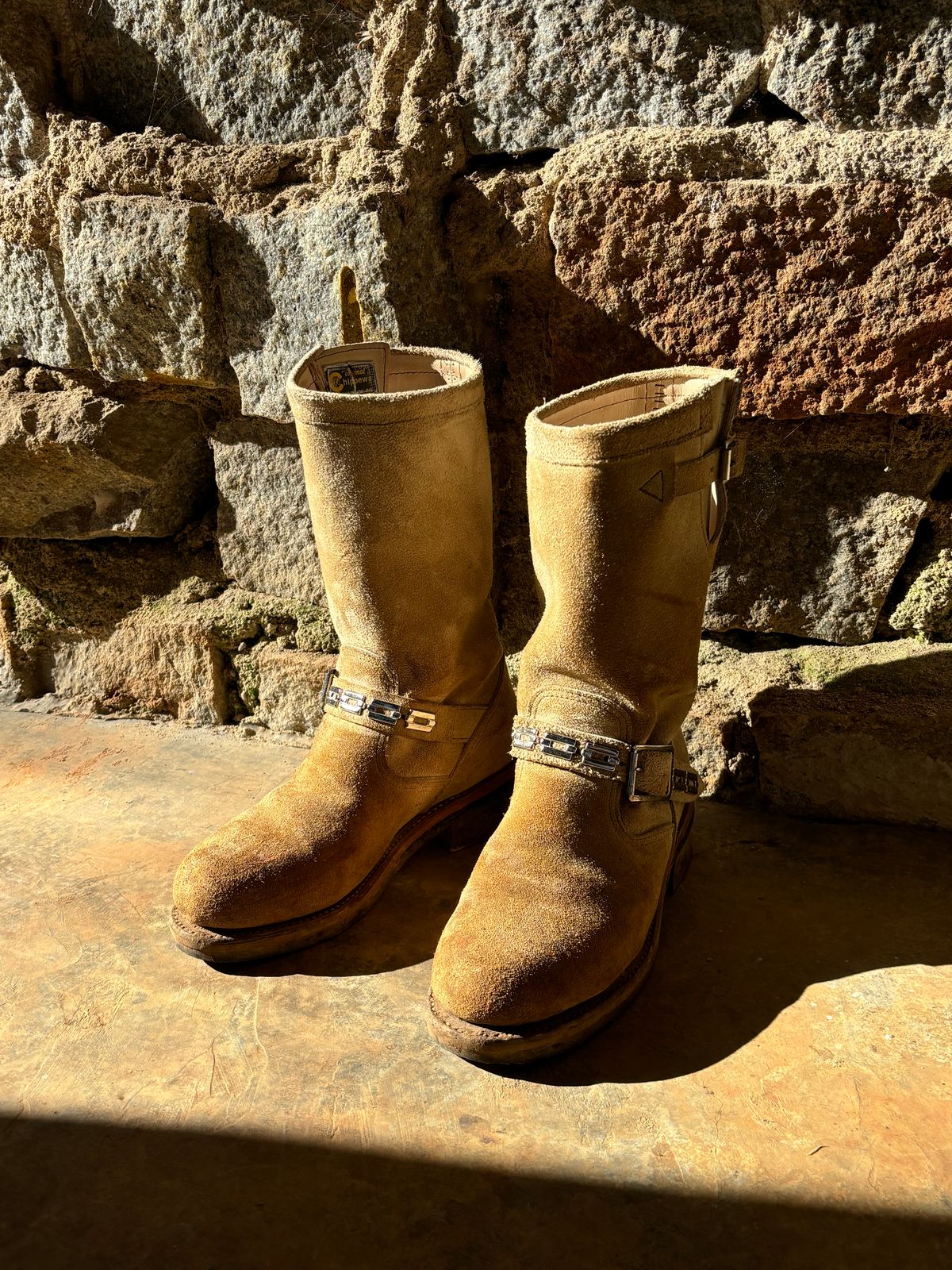 Photo by luutruc07 on November 3, 2024 of the Chippewa 11" Engineer Boot in Laramie Retan.
