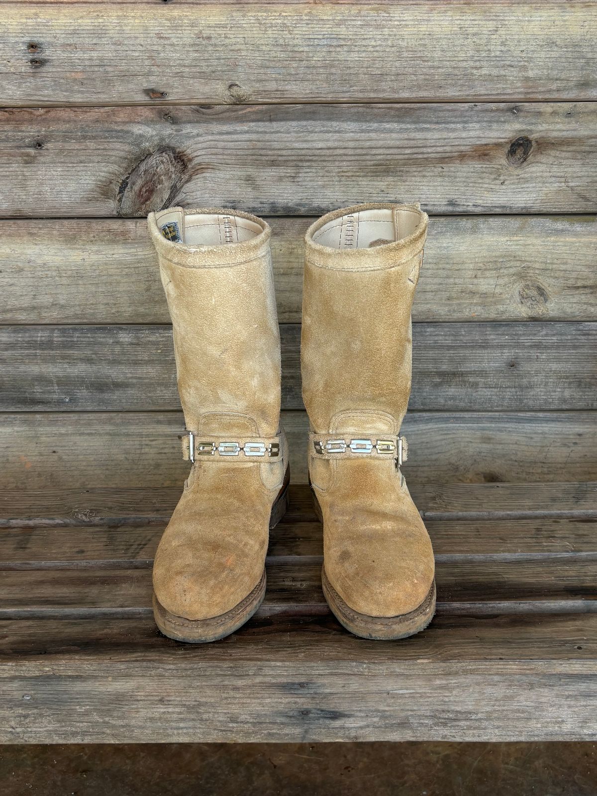 Photo by luutruc07 on November 3, 2024 of the Chippewa 11" Engineer Boot in Laramie Retan.