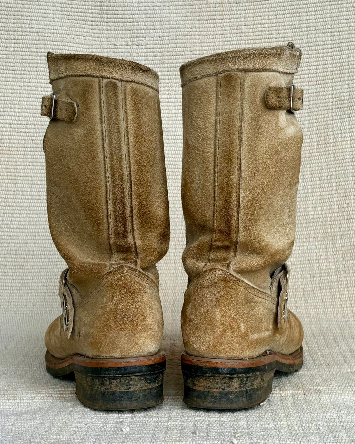 Photo by luutruc07 on January 1, 2025 of the Chippewa 11" Engineer Boot in Laramie Retan.