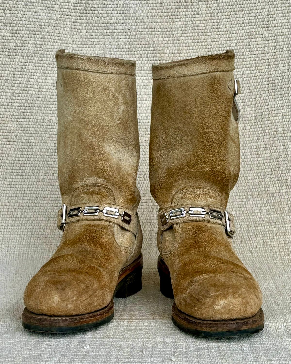 Photo by luutruc07 on January 1, 2025 of the Chippewa 11" Engineer Boot in Laramie Retan.