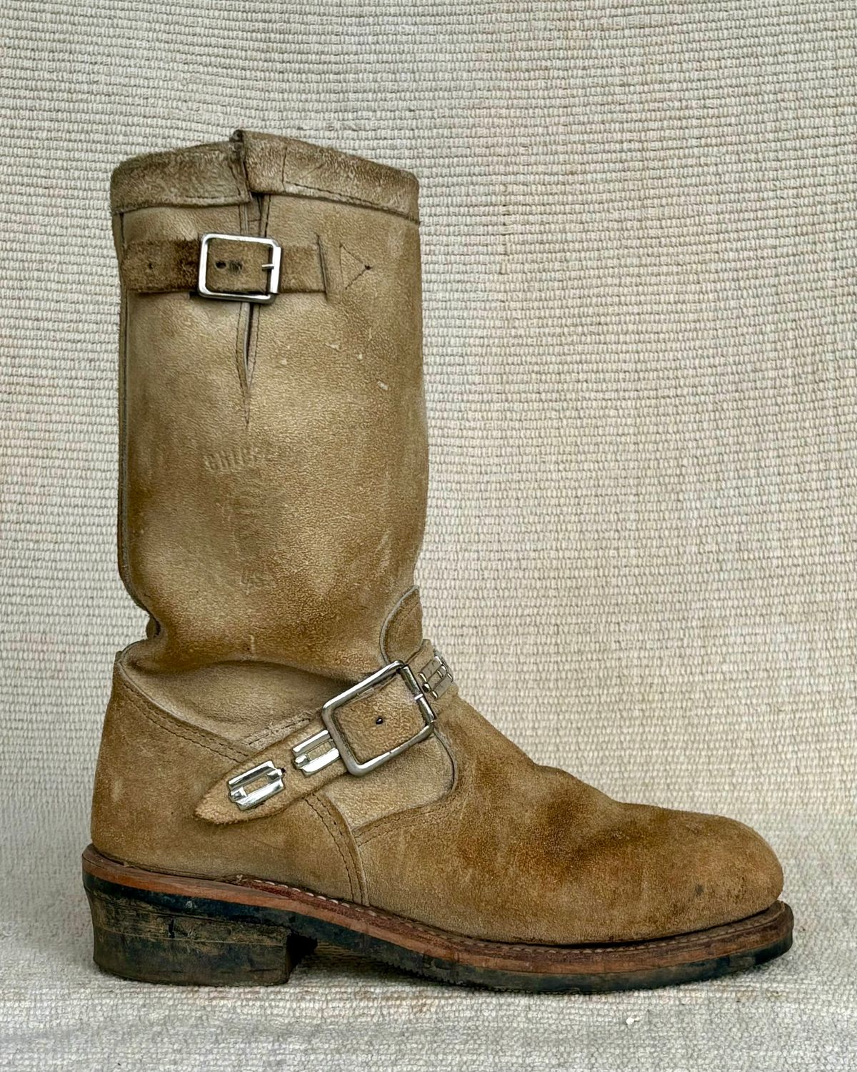 Photo by luutruc07 on January 1, 2025 of the Chippewa 11" Engineer Boot in Laramie Retan.