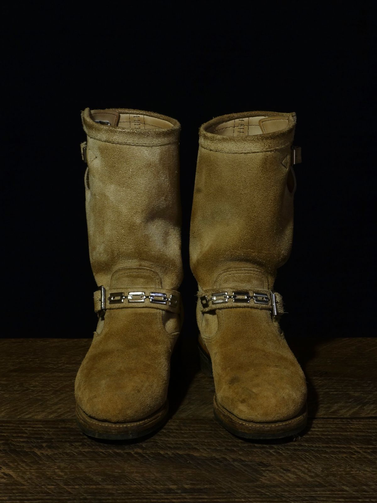 Photo by luutruc07 on February 3, 2025 of the Chippewa 11" Engineer Boot in Laramie Retan.