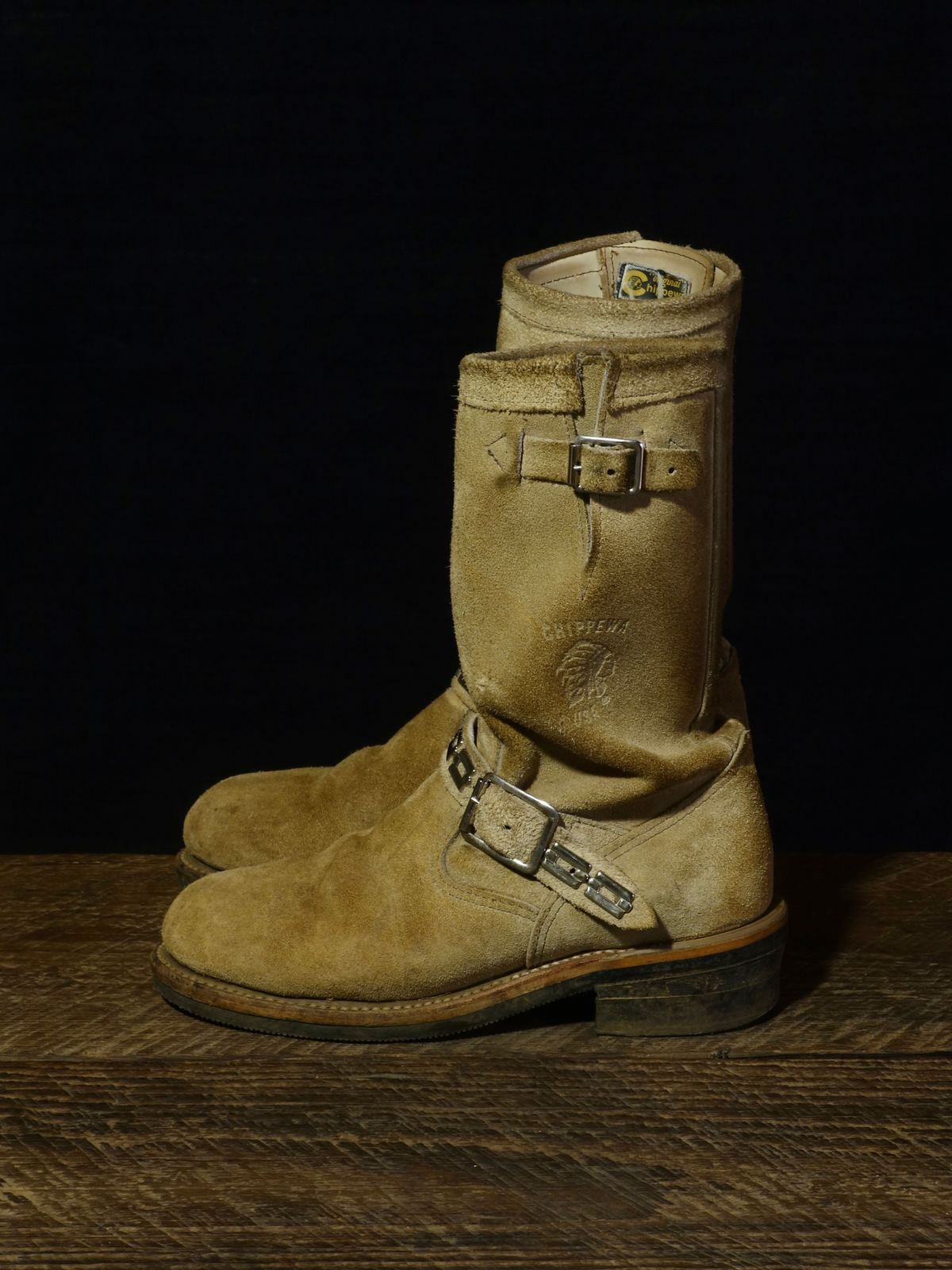 Photo by luutruc07 on February 3, 2025 of the Chippewa 11" Engineer Boot in Laramie Retan.