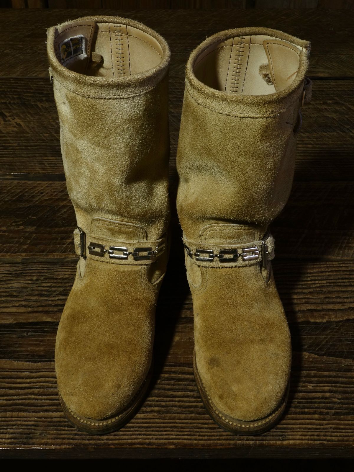 Photo by luutruc07 on February 3, 2025 of the Chippewa 11" Engineer Boot in Laramie Retan.