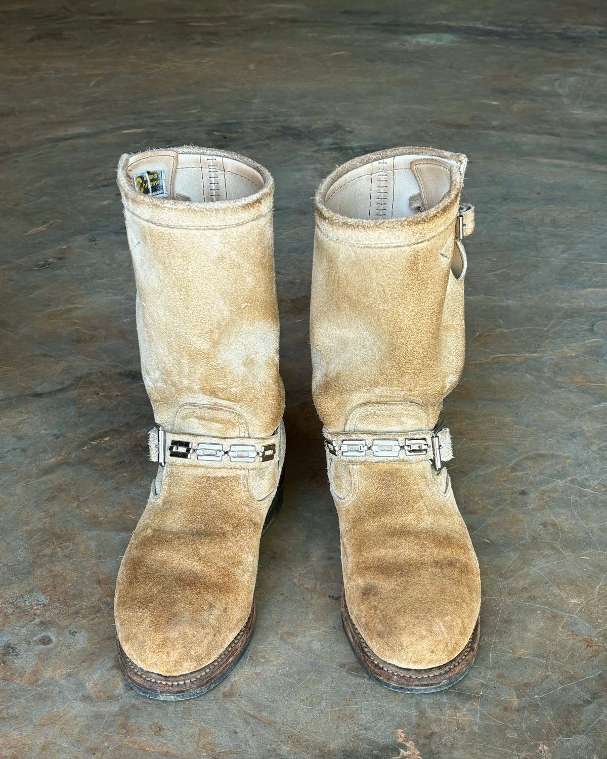 Photo by luutruc07 on March 3, 2025 of the Chippewa 11" Engineer Boot in Laramie Retan.
