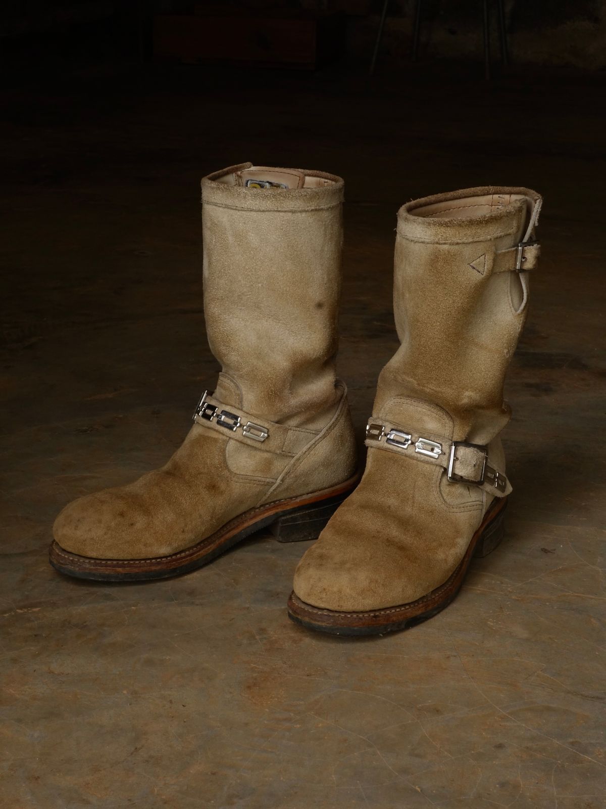 Photo by luutruc07 on March 30, 2025 of the Chippewa 11" Engineer Boot in Laramie Retan.