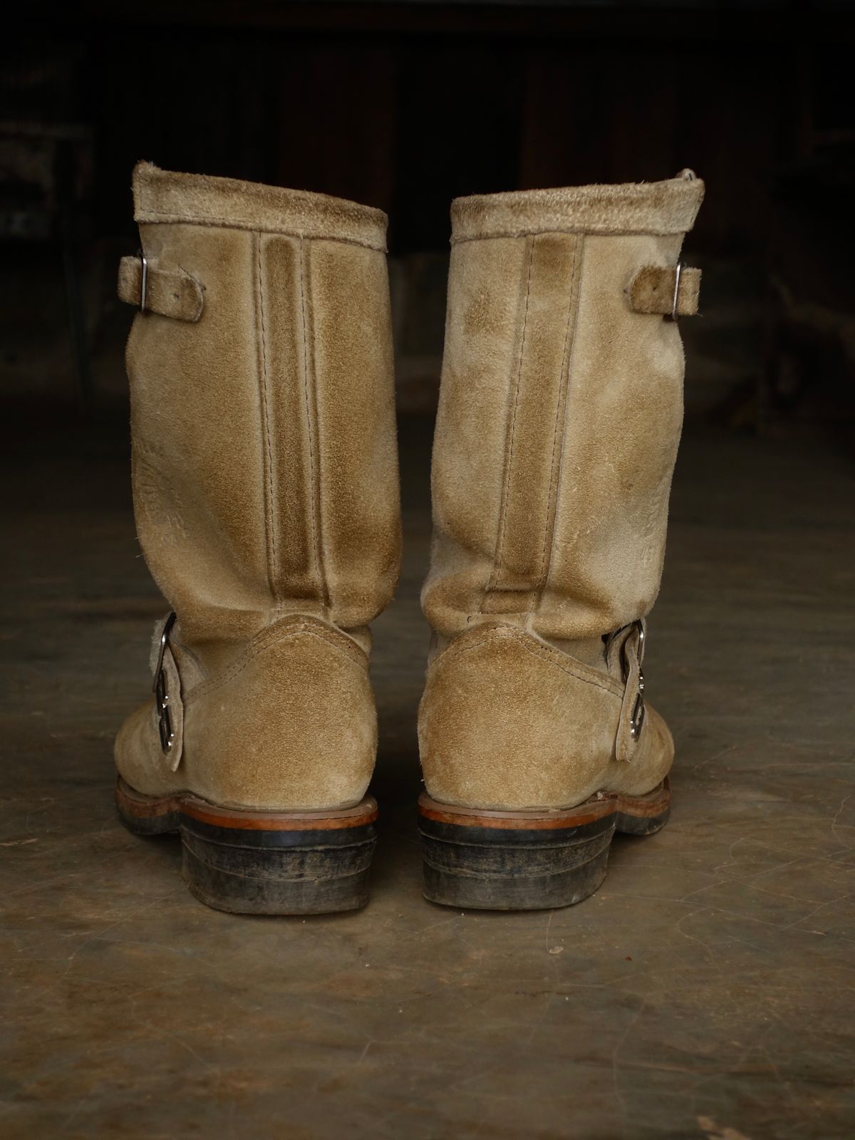 Photo by luutruc07 on March 30, 2025 of the Chippewa 11" Engineer Boot in Laramie Retan.