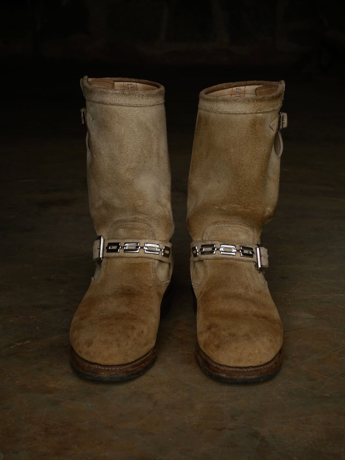 Photo by luutruc07 on March 30, 2025 of the Chippewa 11" Engineer Boot in Laramie Retan.