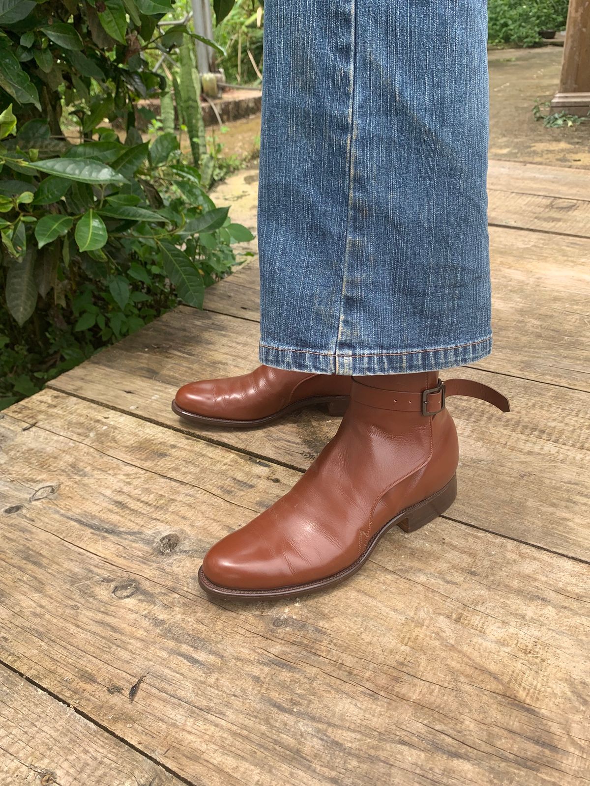 Photo by luutruc07 on October 1, 2023 of the Ring & Brewer Jodhpur in Brown Calf.