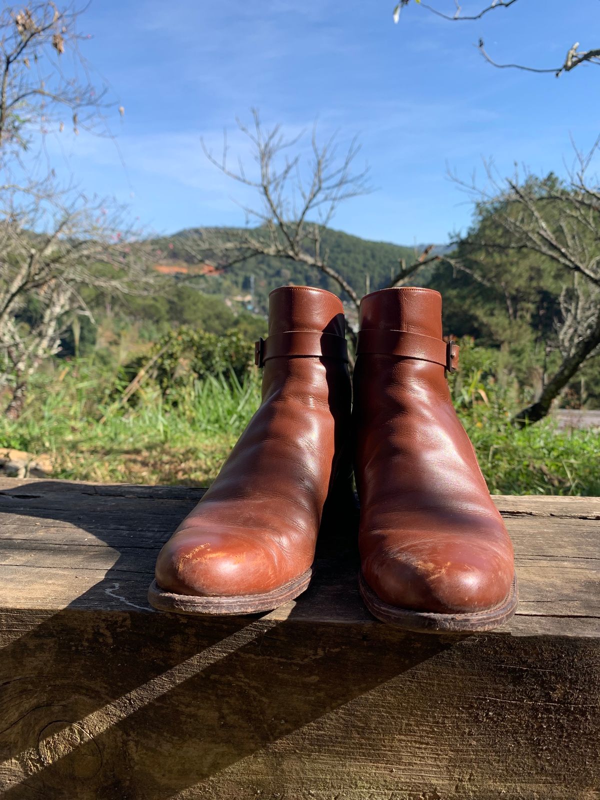 Photo by luutruc07 on January 5, 2024 of the Ring & Brewer Jodhpur in Brown Calf.