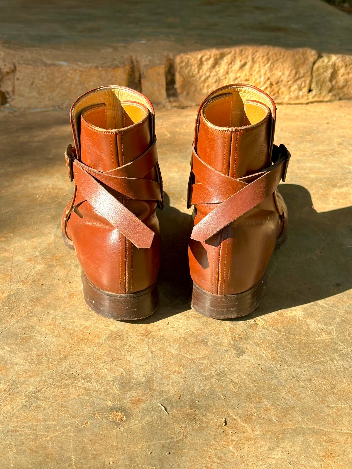 Photo by luutruc07 on March 5, 2024 of the Ring & Brewer Jodhpur in Brown Calf.