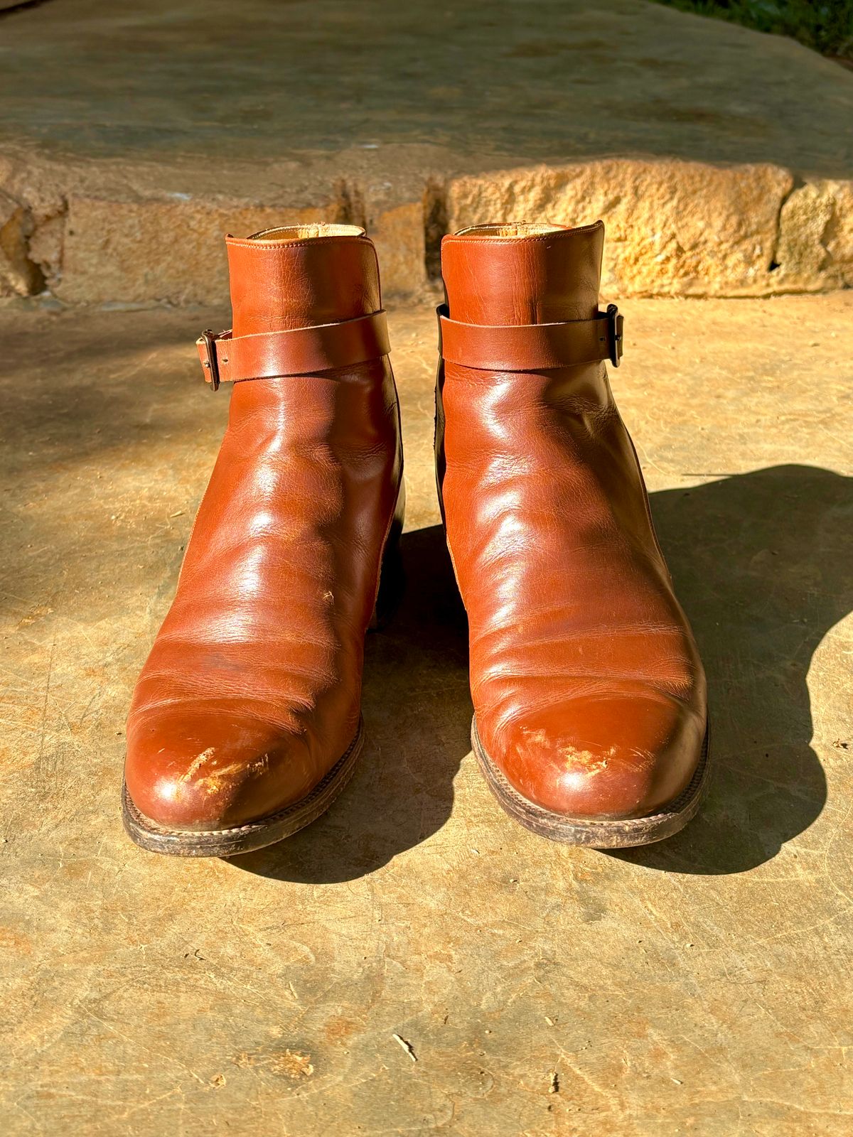 Photo by luutruc07 on March 5, 2024 of the Ring & Brewer Jodhpur in Brown Calf.