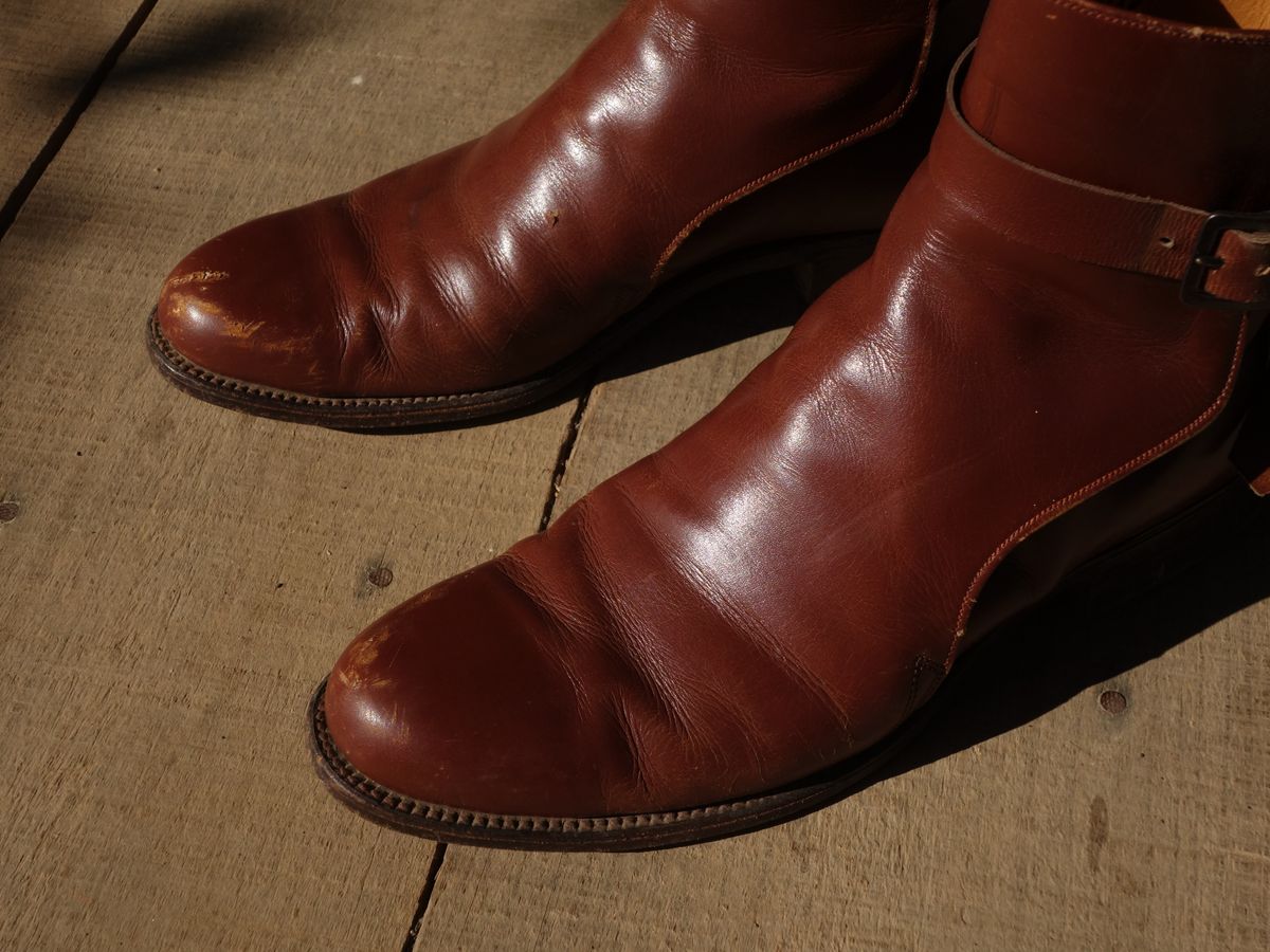 Photo by luutruc07 on March 26, 2024 of the Ring & Brewer Jodhpur in Brown Calf.