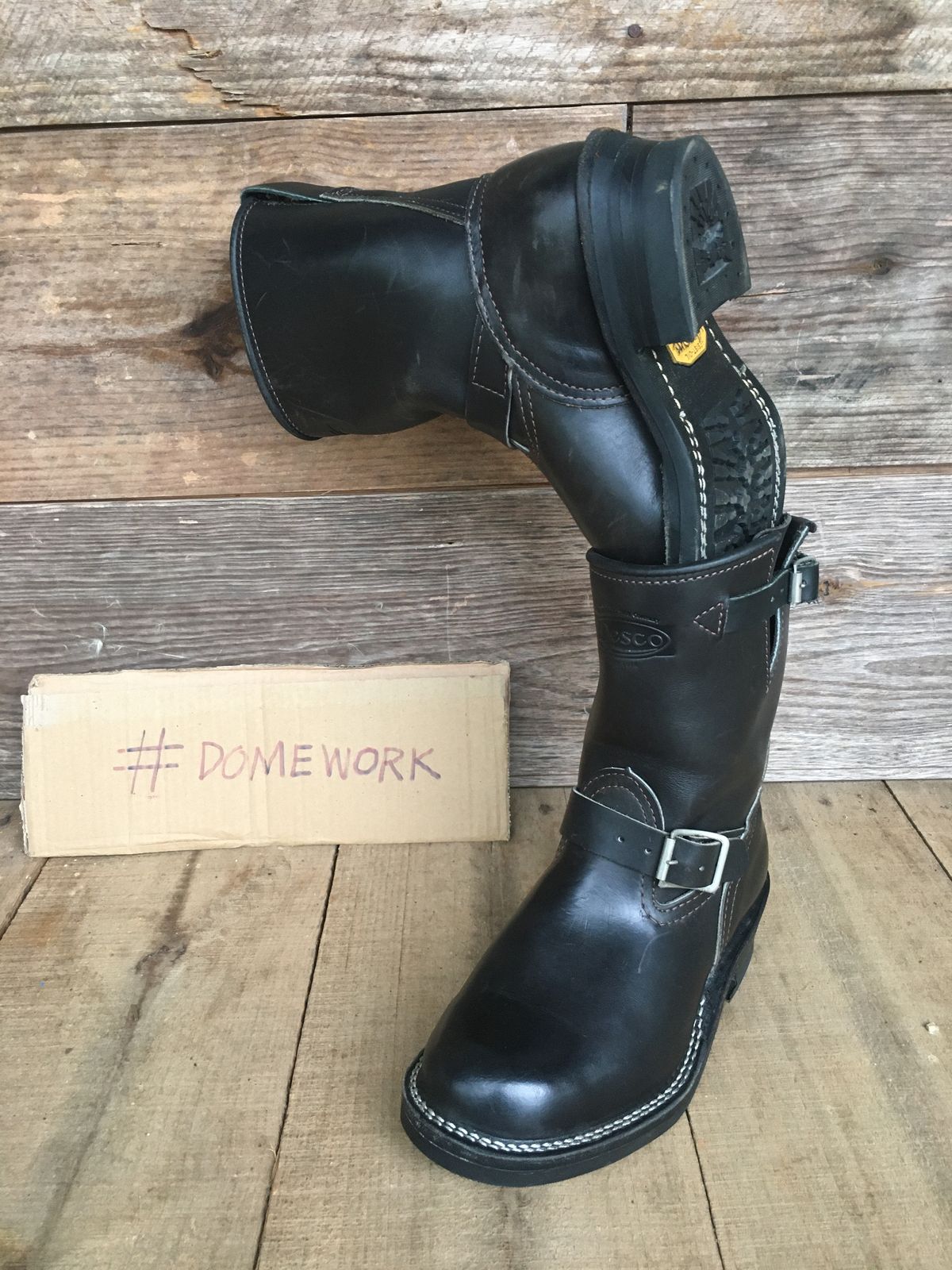 Photo by luutruc07 on October 1, 2022 of the Wesco Boss Engineer Boot in Unlisted Leather.