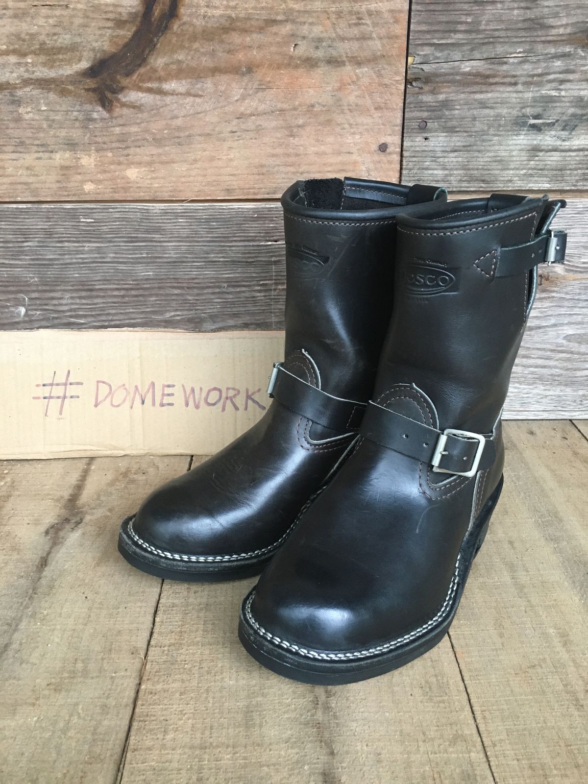 Photo by luutruc07 on October 1, 2022 of the Wesco Boss Engineer Boot in Unlisted Leather.
