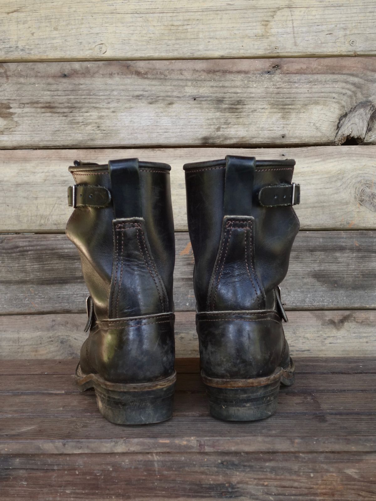 Photo by luutruc07 on February 5, 2023 of the Wesco Boss Engineer Boot in Unlisted Leather.