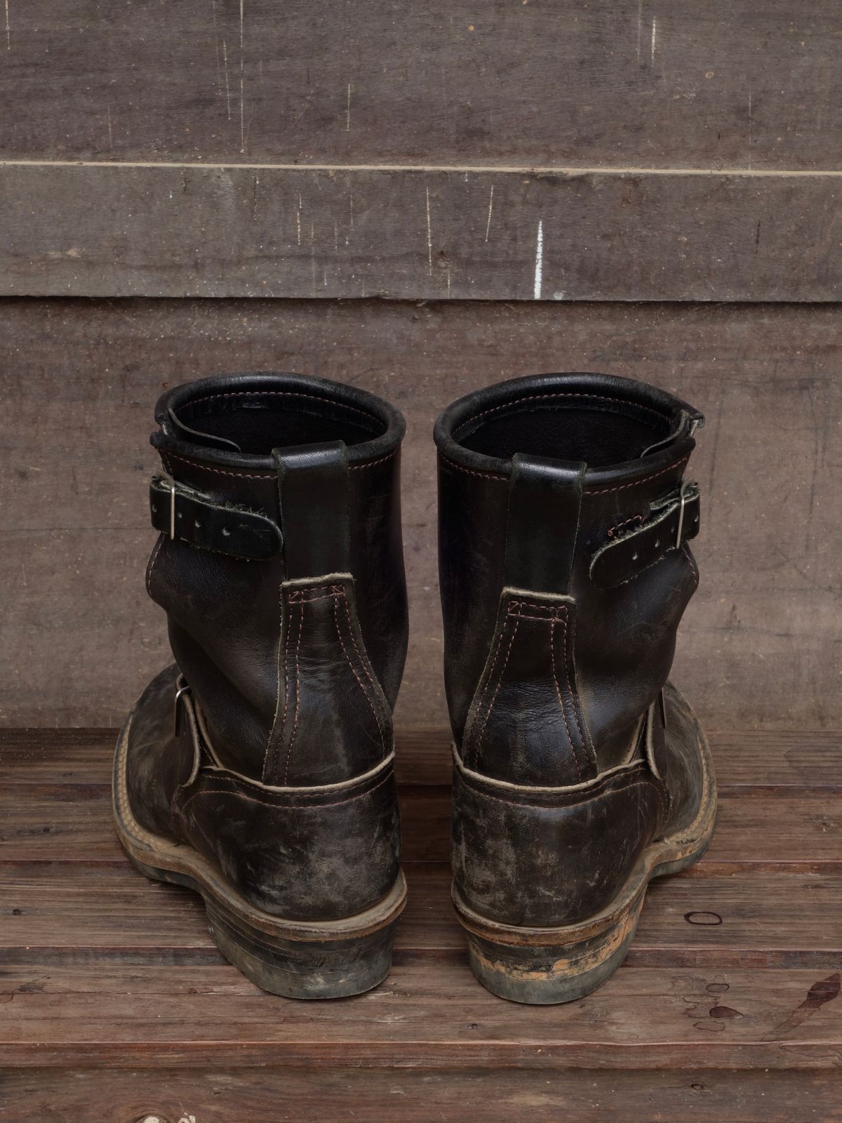 Photo by luutruc07 on March 3, 2023 of the Wesco Boss Engineer Boot in Unlisted Leather.