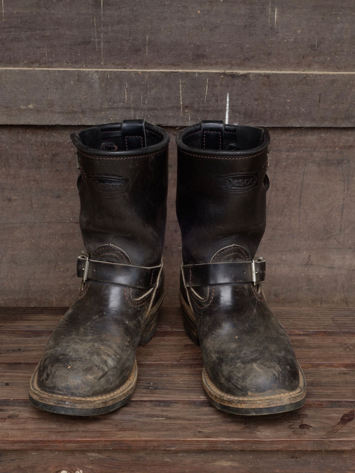 Photo by luutruc07 on March 3, 2023 of the Wesco Boss Engineer Boot in Unlisted Leather.
