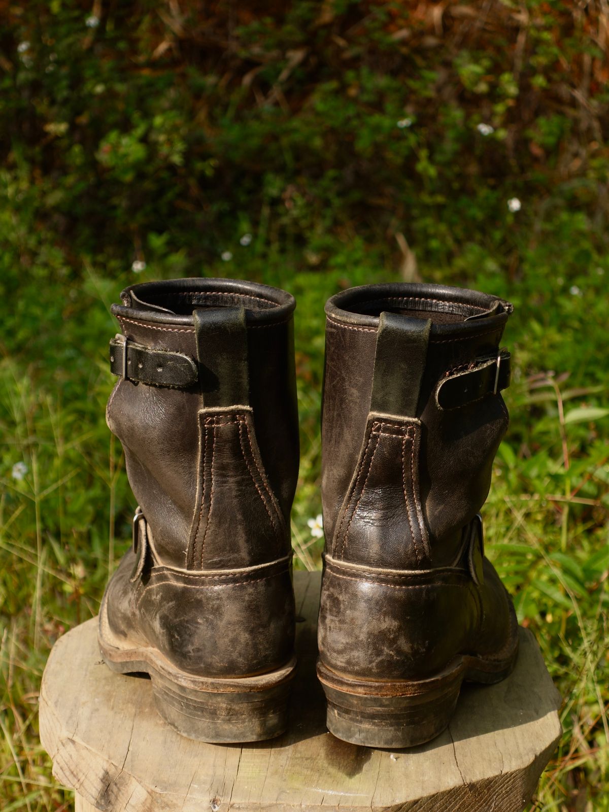Photo by luutruc07 on April 3, 2023 of the Wesco Boss Engineer Boot in Unlisted Leather.