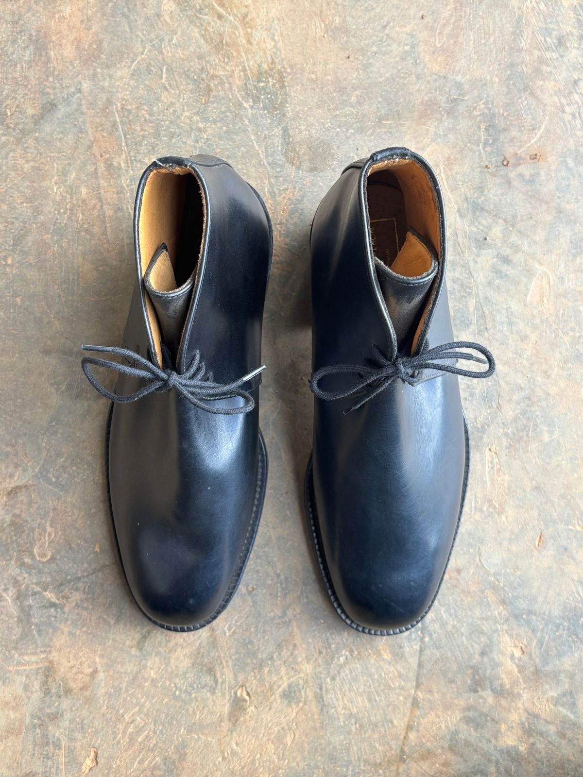 Photo by luutruc07 on October 1, 2025 of the Unknown Maker Military George Boots in Calf Leather.