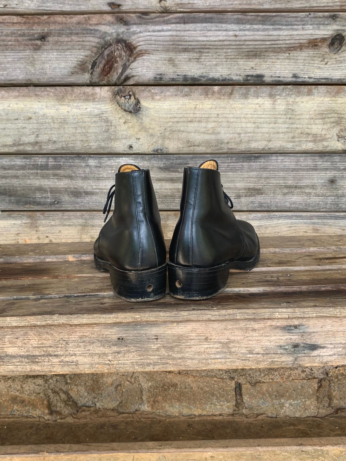 Photo by luutruc07 on November 4, 2025 of the Unknown Maker Military George Boots in Calf Leather.