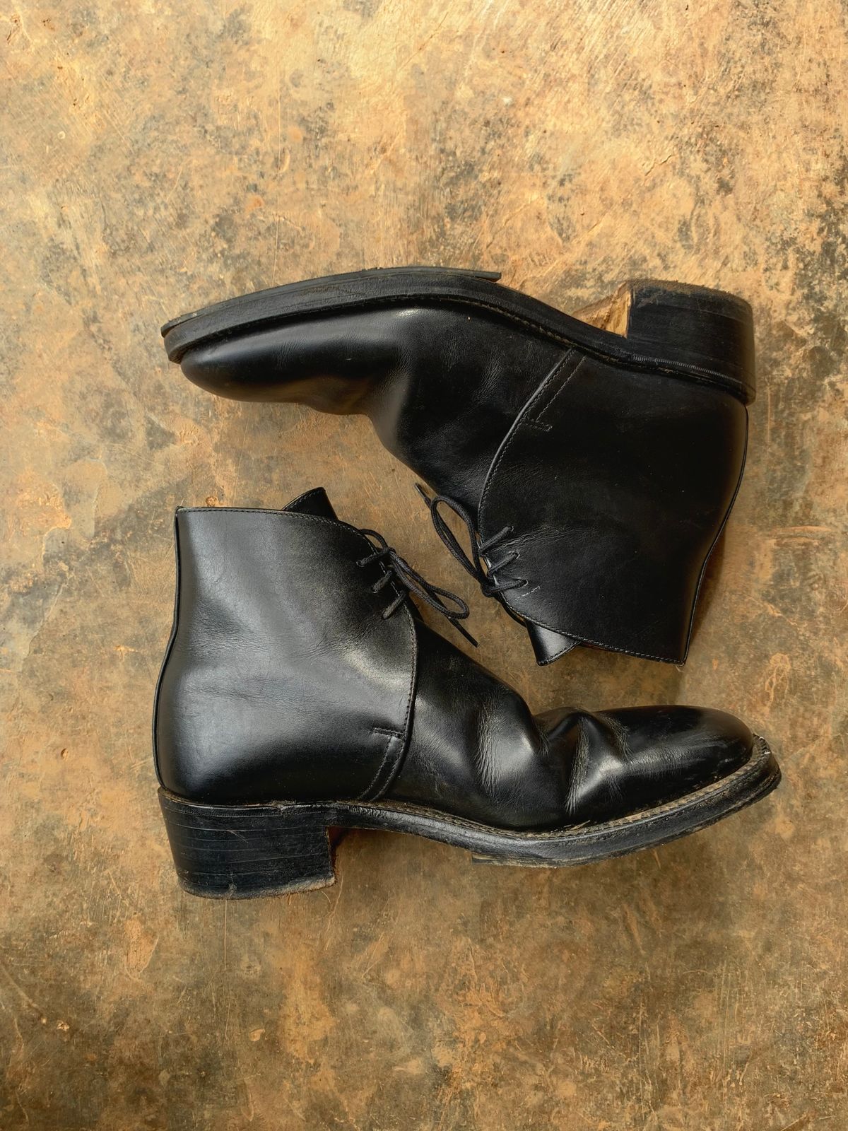 Photo by luutruc07 on November 4, 2025 of the Unknown Maker Military George Boots in Calf Leather.