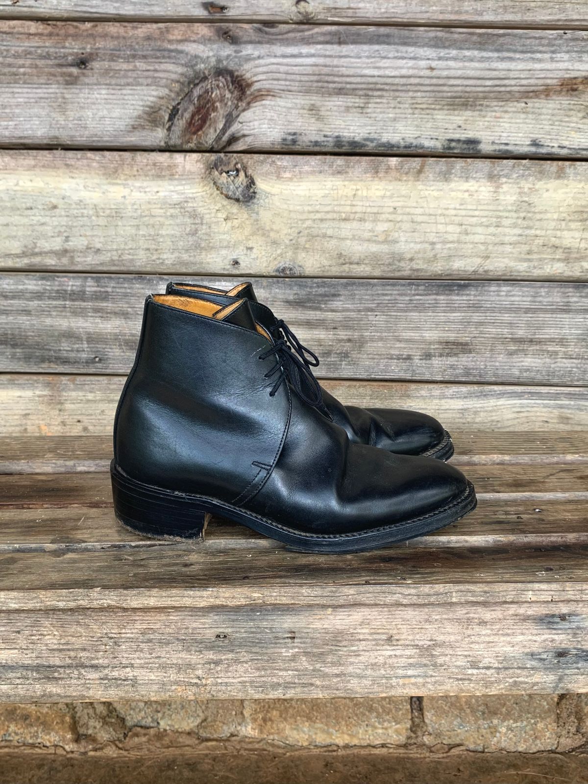 Photo by luutruc07 on November 4, 2025 of the Unknown Maker Military George Boots in Calf Leather.