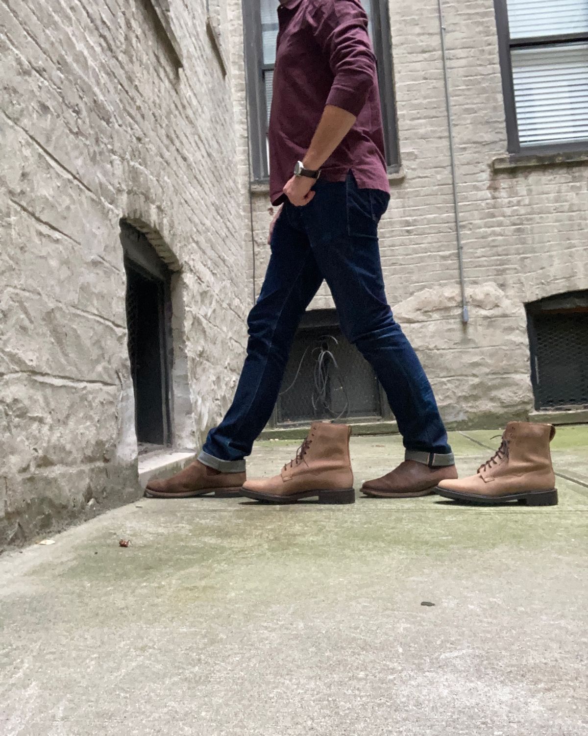Photo by jamwithsam on October 1, 2022 of the Crockett & Jones Grizedale in Horween Bronze Oiled Sides.