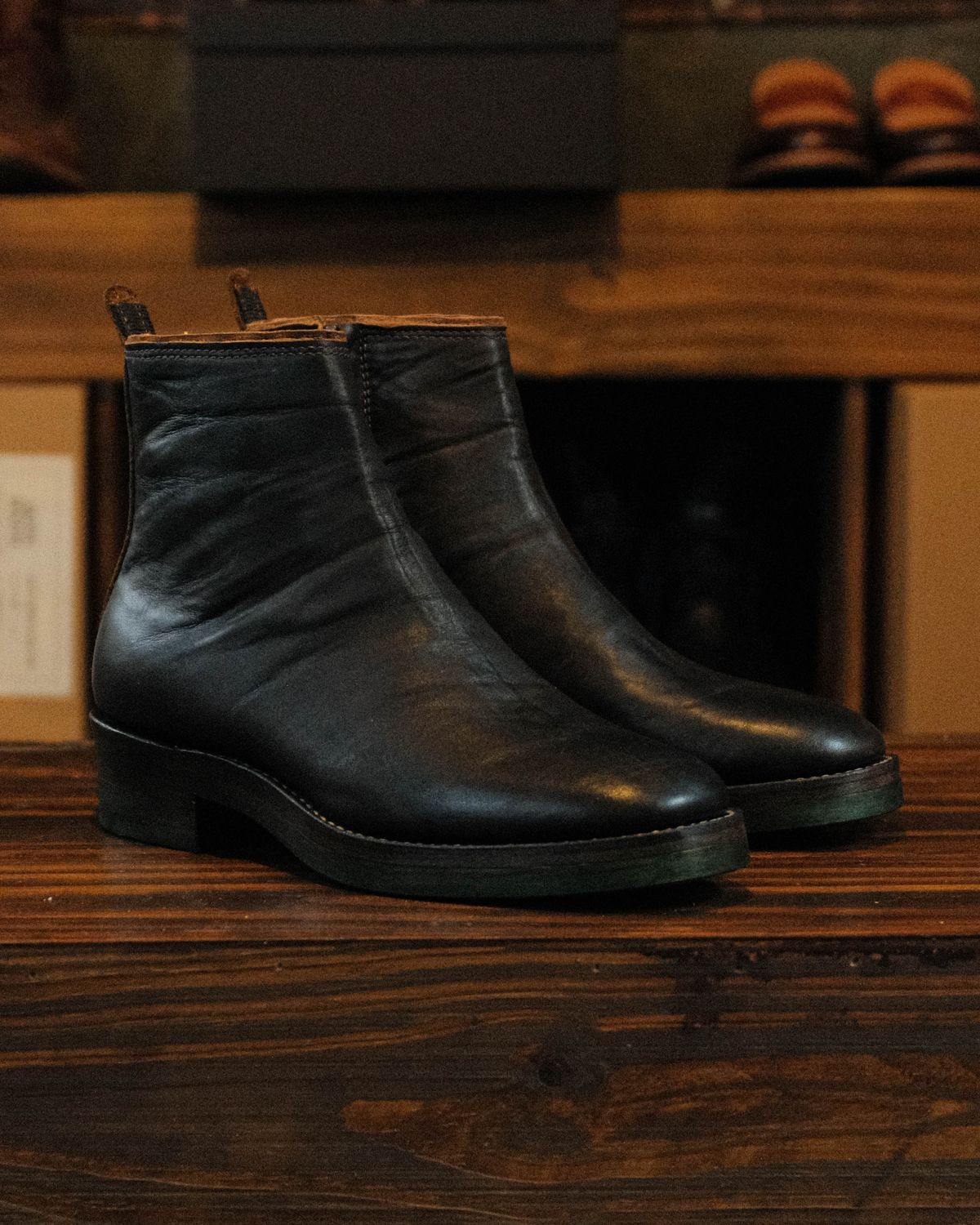 Photo by akito on October 1, 2024 of the Akito Wholecut Side Zip in Prime Asia.