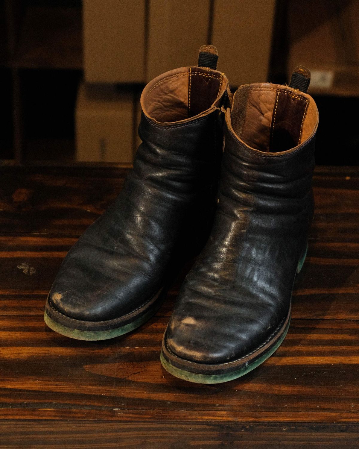 Photo by akito on February 5, 2025 of the Akito Wholecut Side Zip in Prime Asia.
