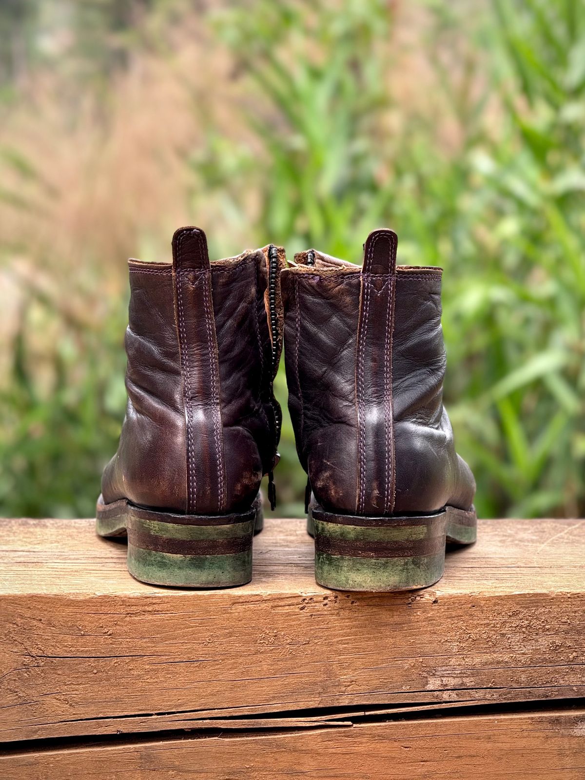 Photo by akito on April 5, 2025 of the Akito Wholecut Side Zip in Prime Asia.