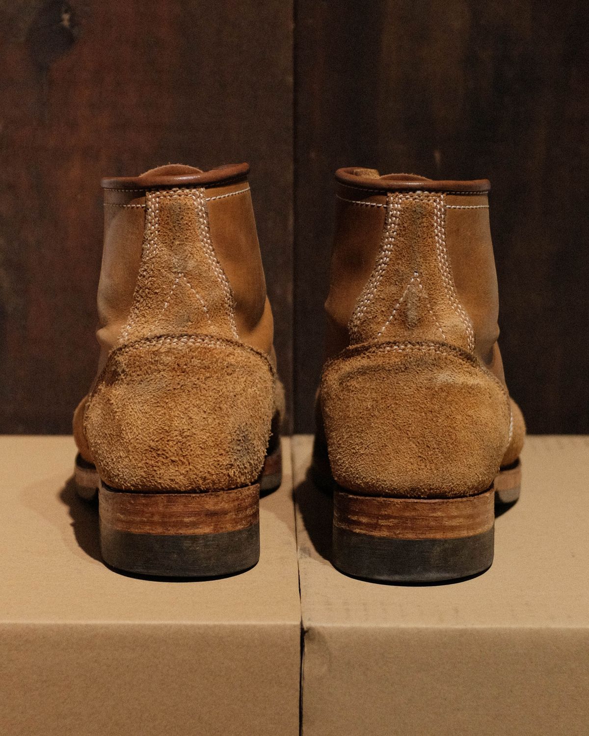 Photo by akito on December 2, 2023 of the Akito Heritage Boots in Unknown Leather.