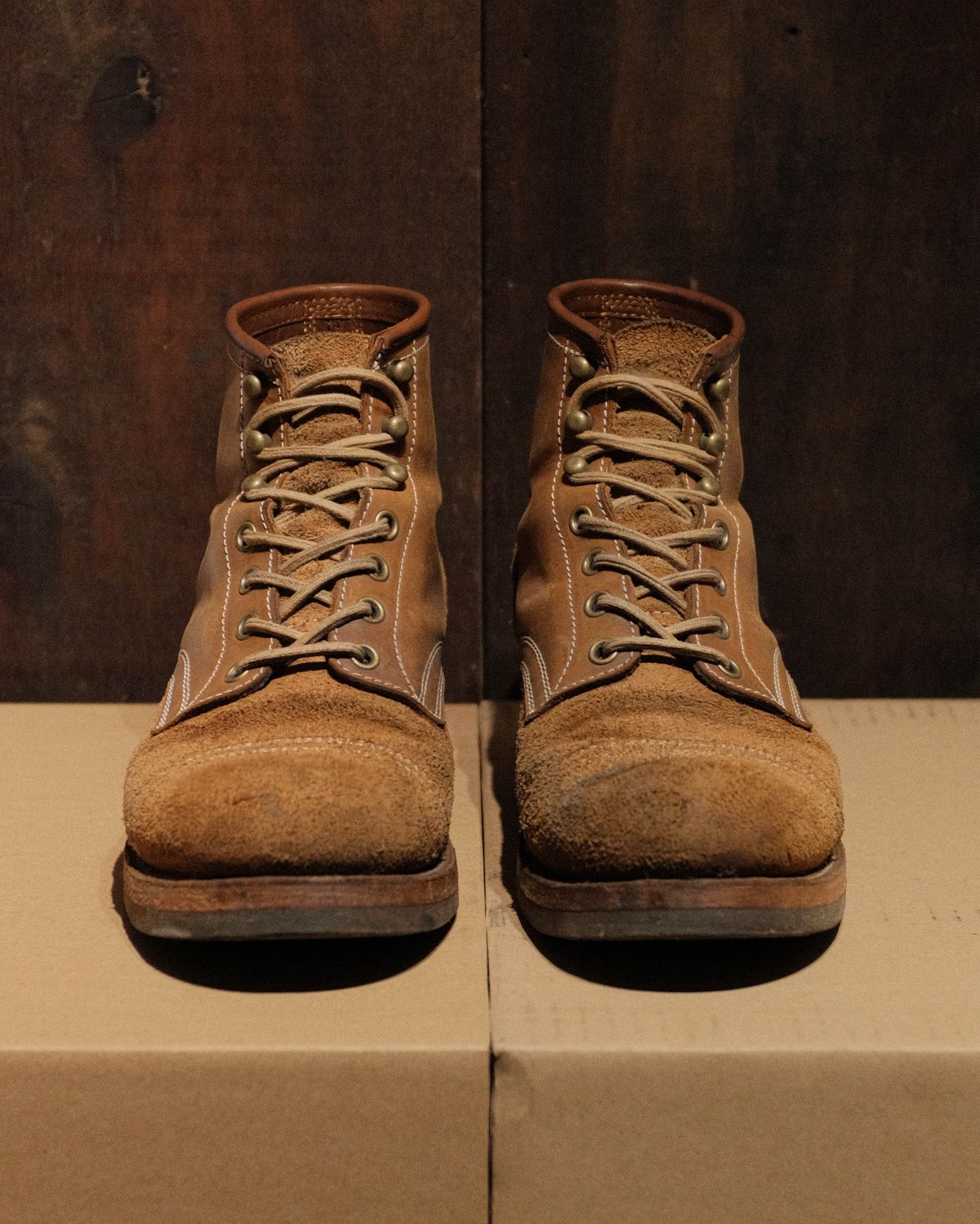 Photo by akito on December 2, 2023 of the Akito Heritage Boots in Unknown Leather.