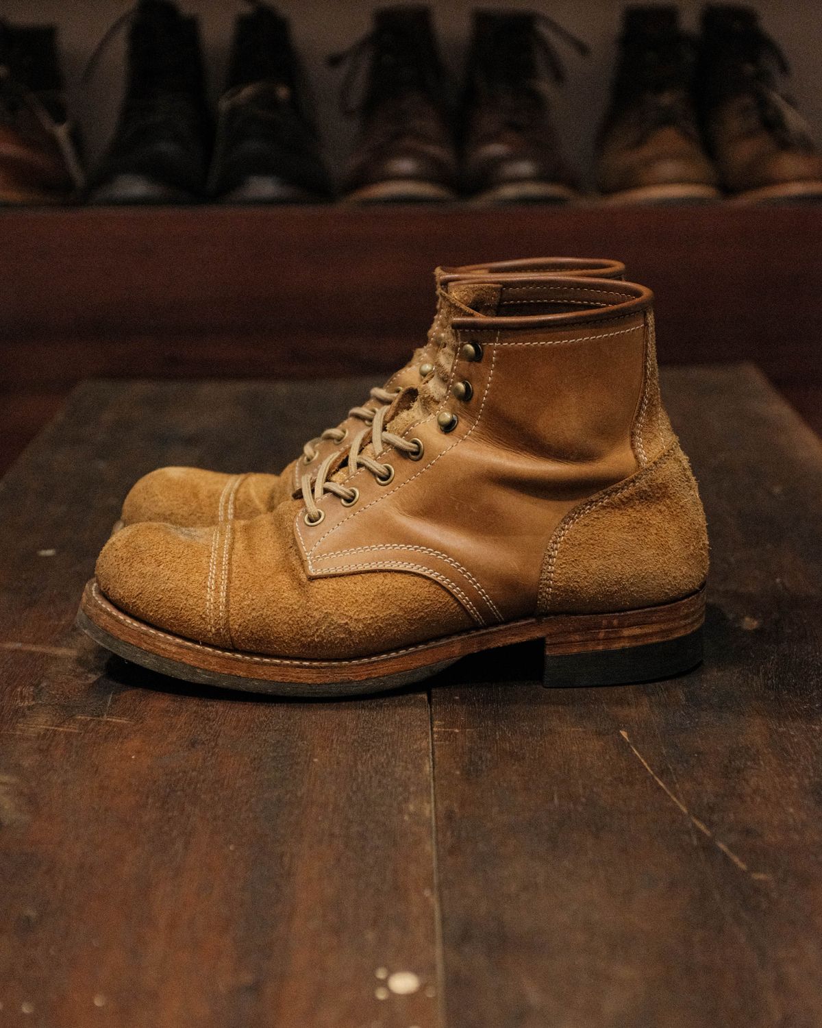 Photo by akito on January 3, 2024 of the Akito Heritage Boots in Unknown Leather.